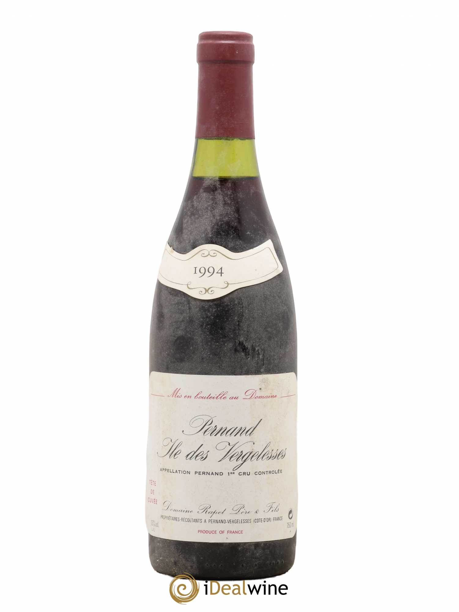 Pernand-Vergelesses 1er Cru Ile Des Vergelesses Rapet Tête de cuvée 1994 - Posten von 1 Flasche - 0