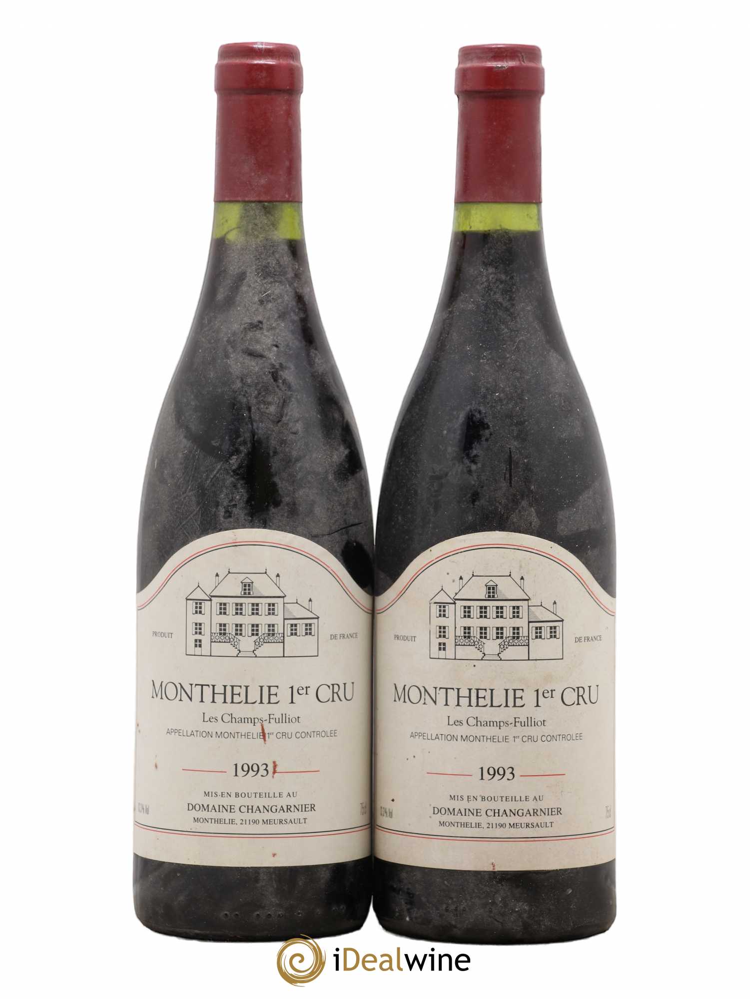 Monthélie 1er Cru Changarnier 1993 - Lot de 2 bouteilles - 0