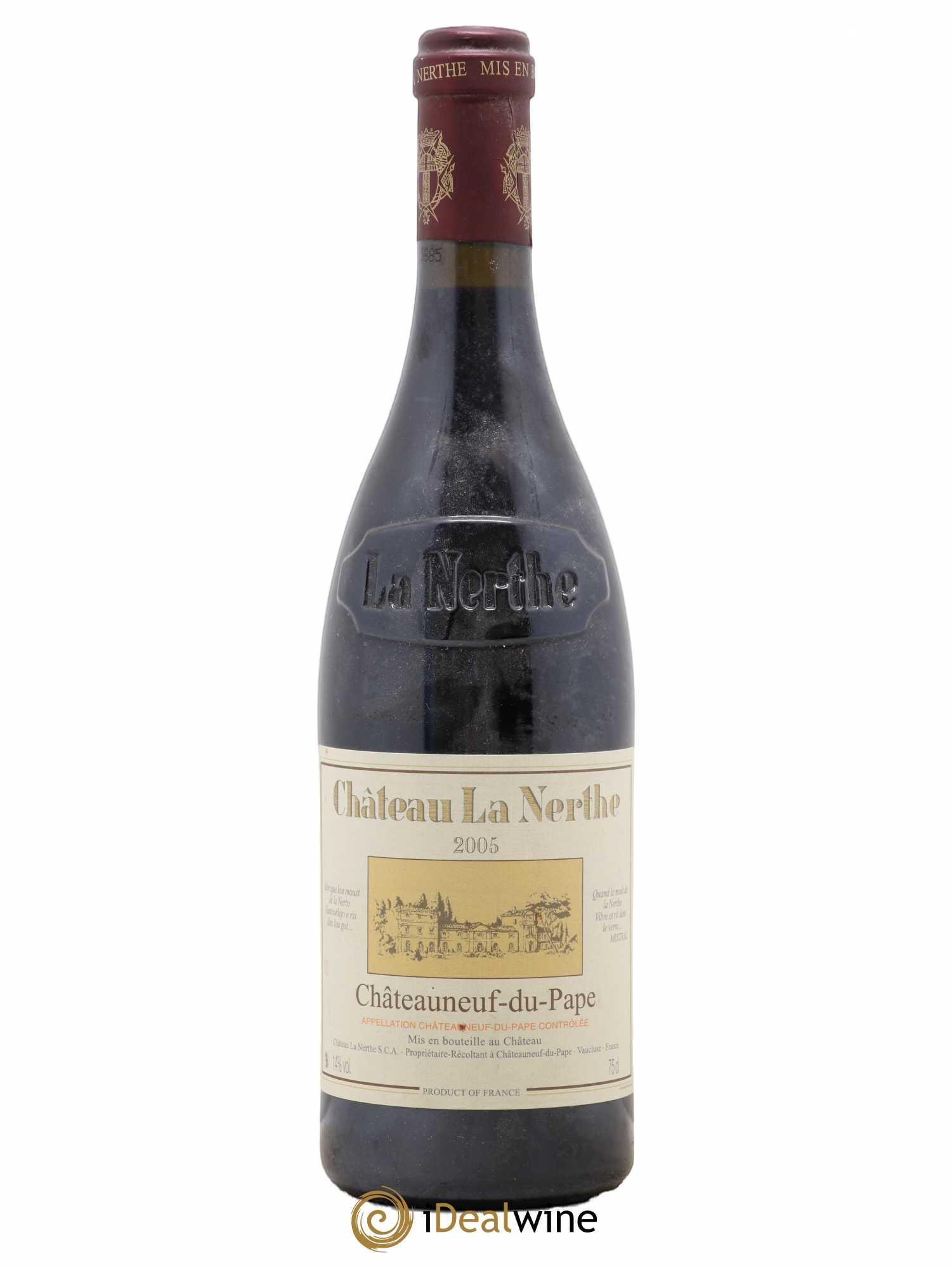 Châteauneuf-du-Pape Château la Nerthe Famille Richard 2005 - Lot de 1 bouteille - 0