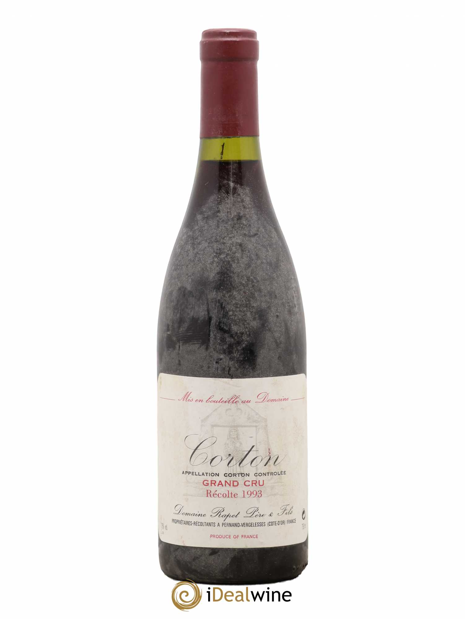 Corton Grand Cru Rapet Père & Fils 1993 - Lot de 1 bouteille - 0
