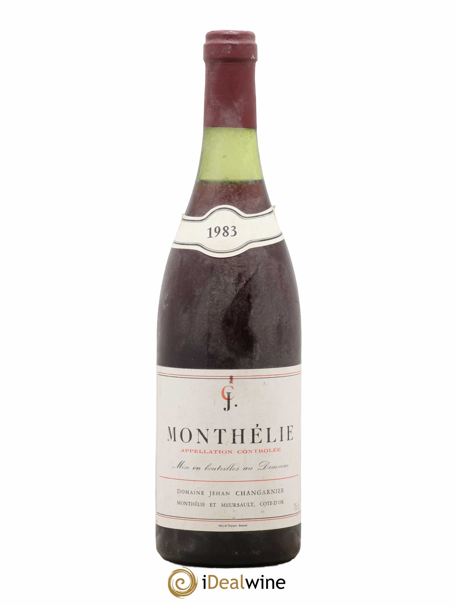 Monthélie Domaine Changarnier 1983 - Posten von 1 Flasche - 0