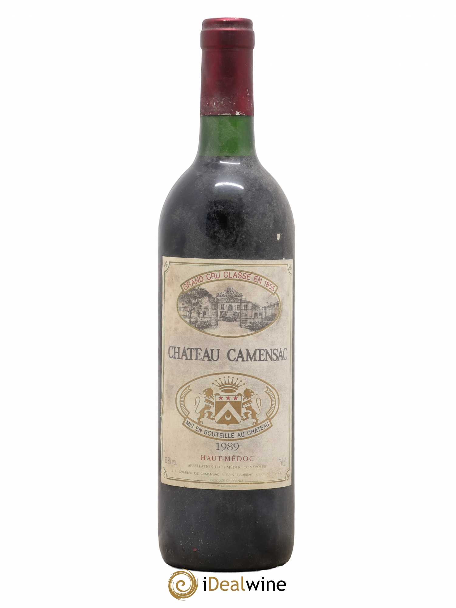 Château Camensac 5ème Grand Cru Classé 1989 - Lot de 1 bouteille - 0