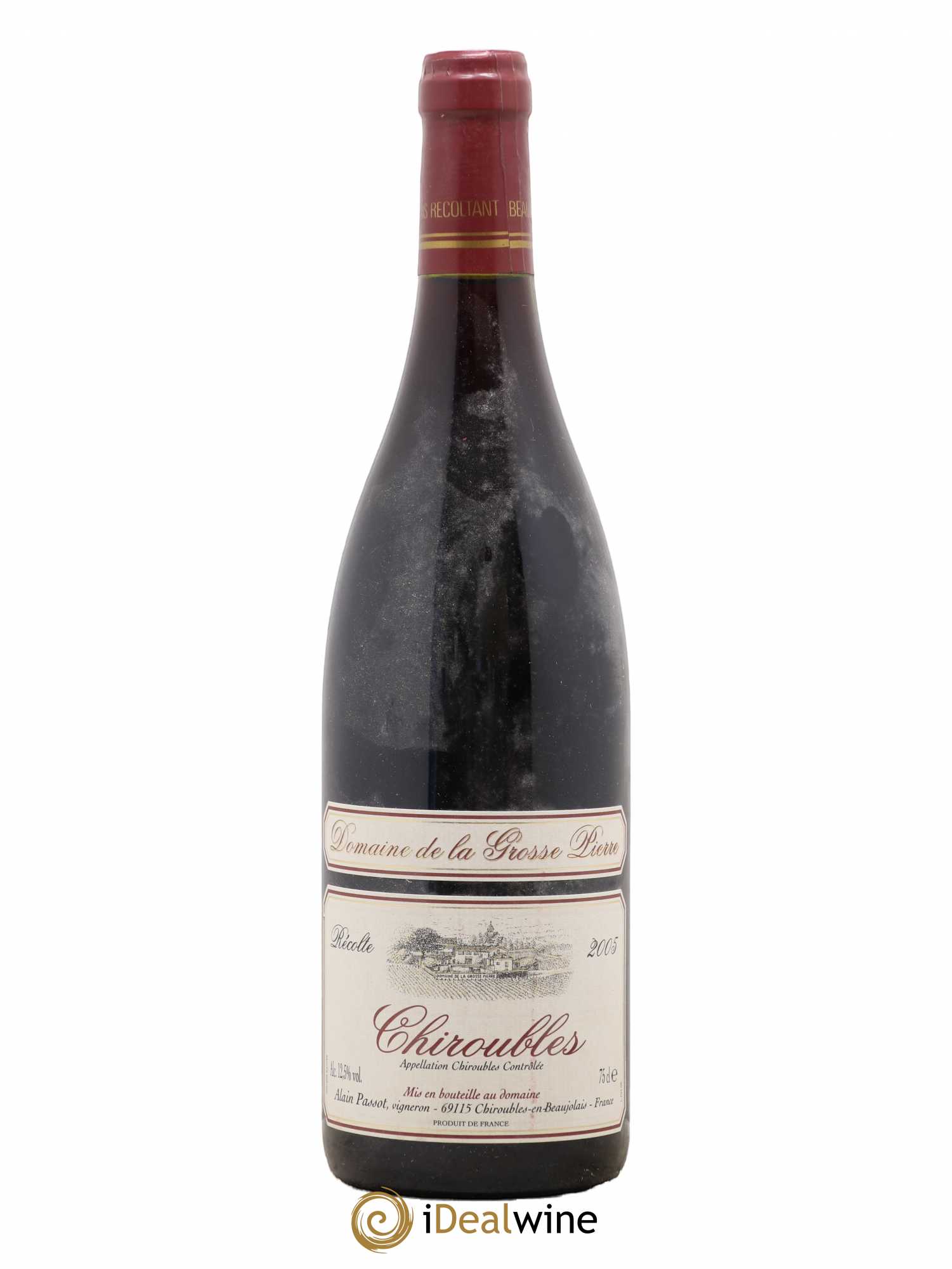 Chiroubles Domaine de la Grosse Pierre 2005 - Posten von 1 Flasche - 0