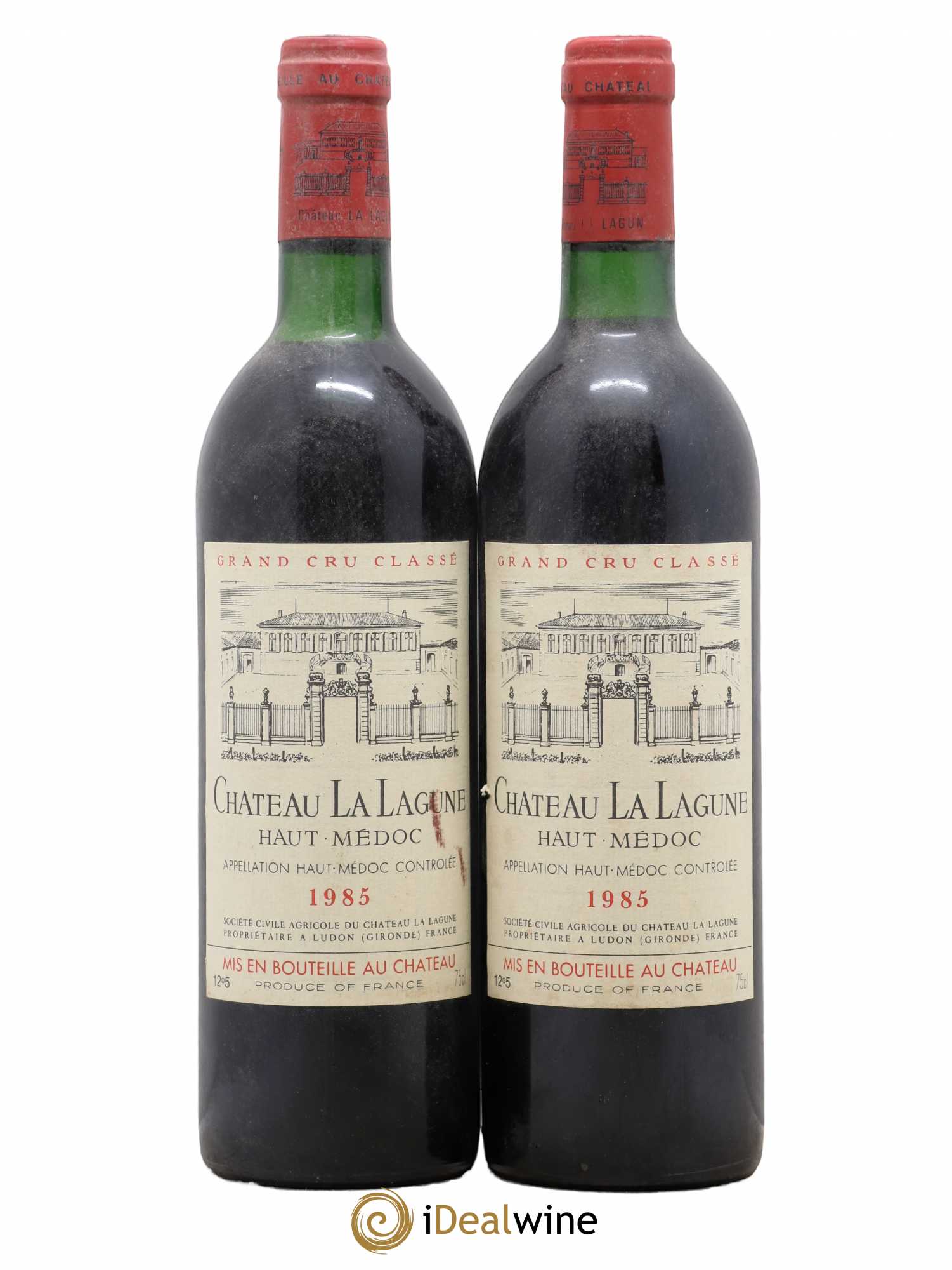 Château la Lagune 3ème Grand Cru Classé 1985 - Lot de 2 bouteilles - 0