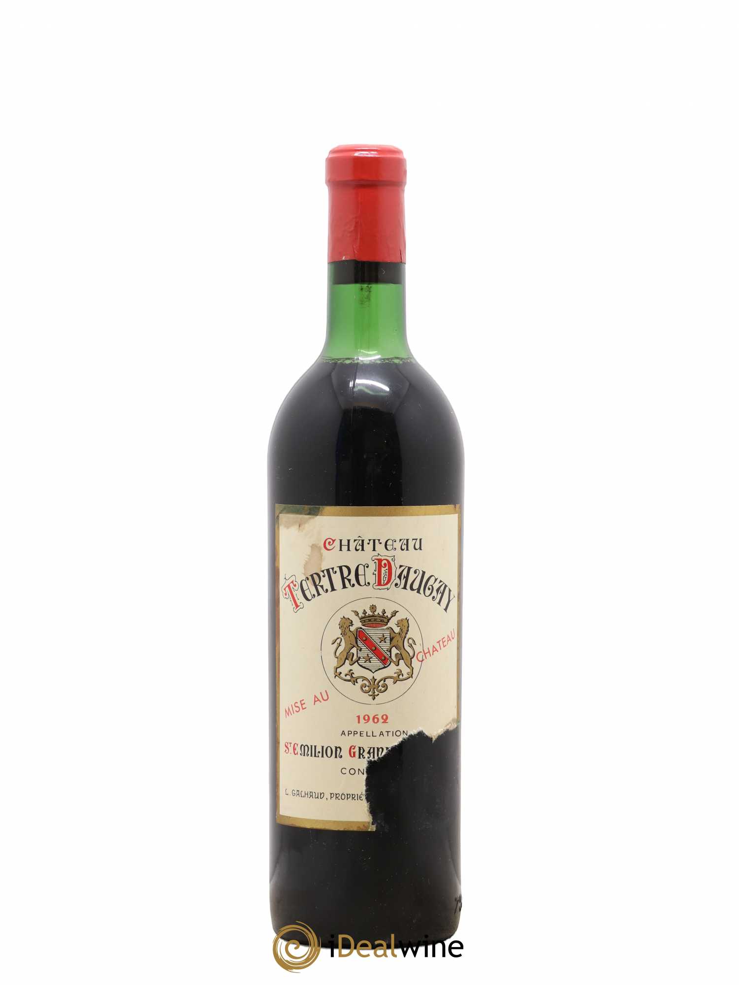 Château Tertre Daugay Grand Cru Classé 1962 - Lot de 1 bouteille - 0