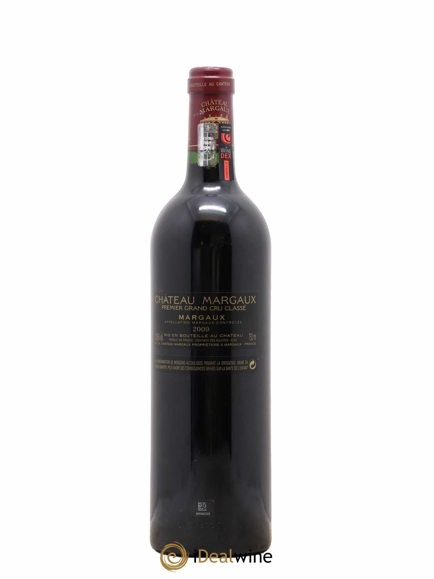 Château Margaux 1er Grand Cru Classé 2009 - Lot de 1 bouteille - 1