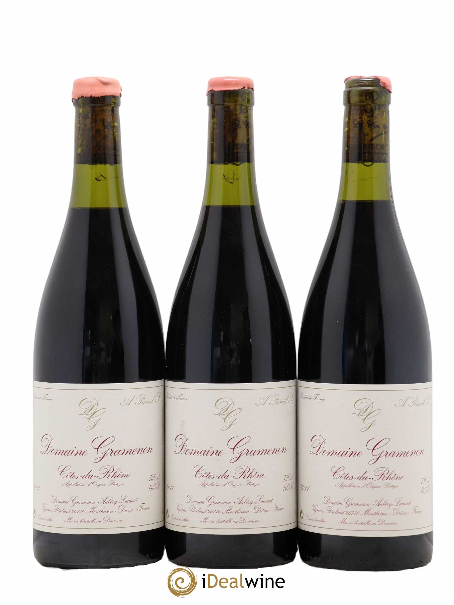 Côtes-du-Rhône A Pascal S. Gramenon (Domaine) 2011 - Lot de 3 bouteilles - 0