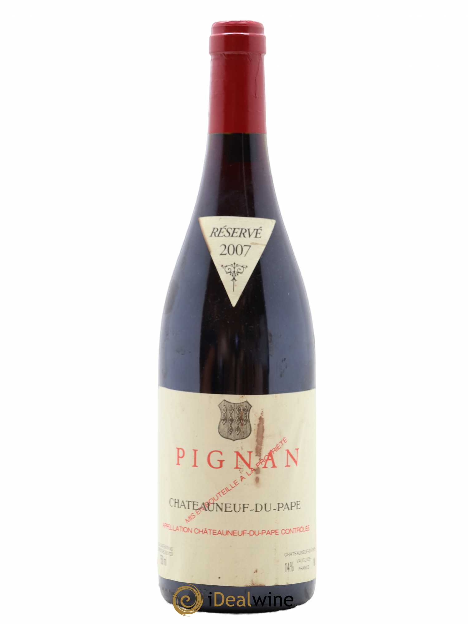 Châteauneuf-du-Pape Pignan Emmanuel Reynaud 2007 - Lot de 1 bouteille - 0