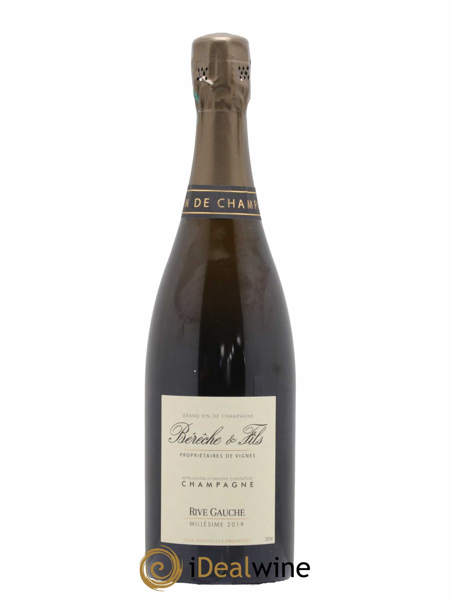 Rive Gauche Extra-Brut Bérêche et Fils Extra Brut 2019 - Lot de 1 bouteille - 0