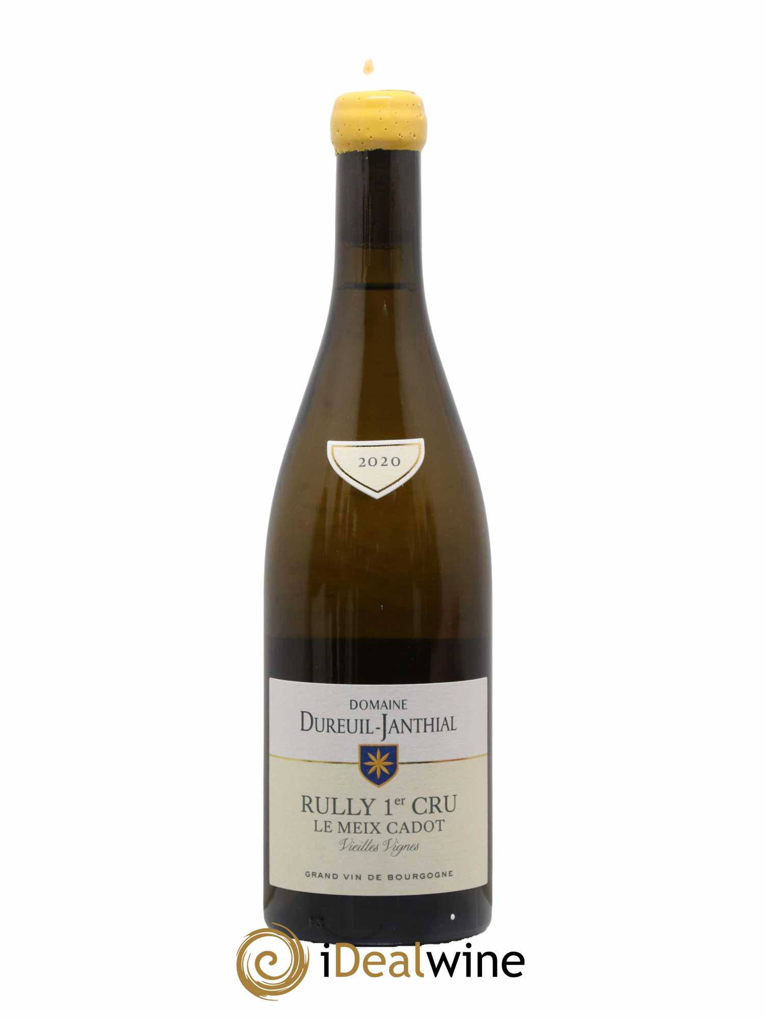 Rully 1er Cru Le Meix Cadot Vieilles Vignes Vincent Dureuil-Janthial 2020 - Lot de 1 bouteille - 0
