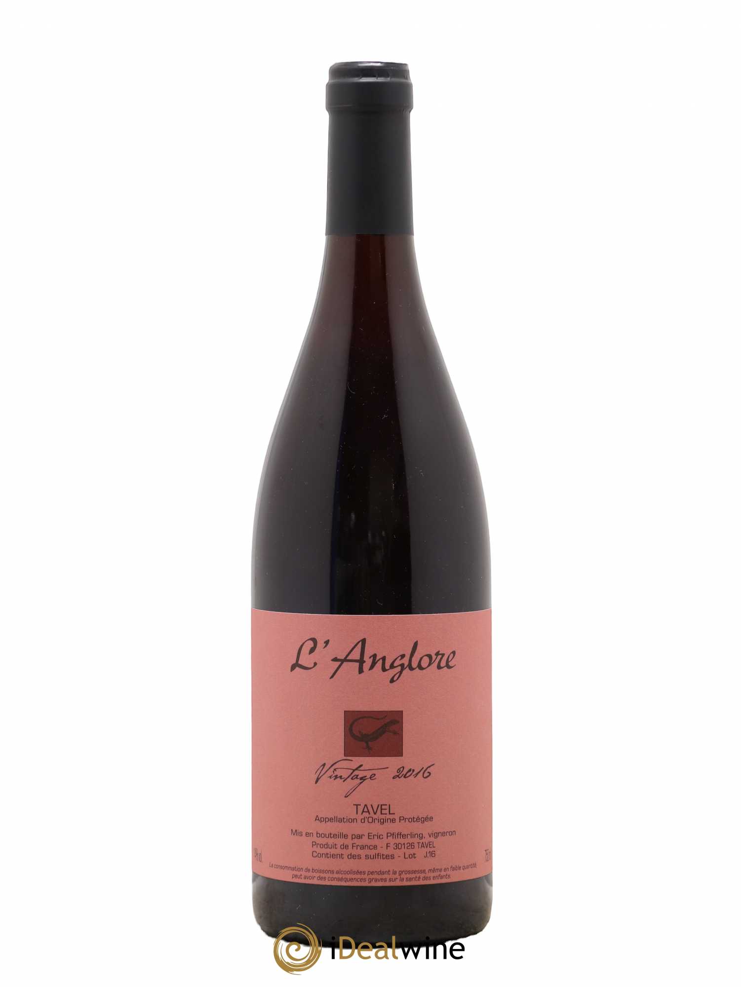 Tavel Vintage L'Anglore 2016 - Lot de 1 bouteille - 0