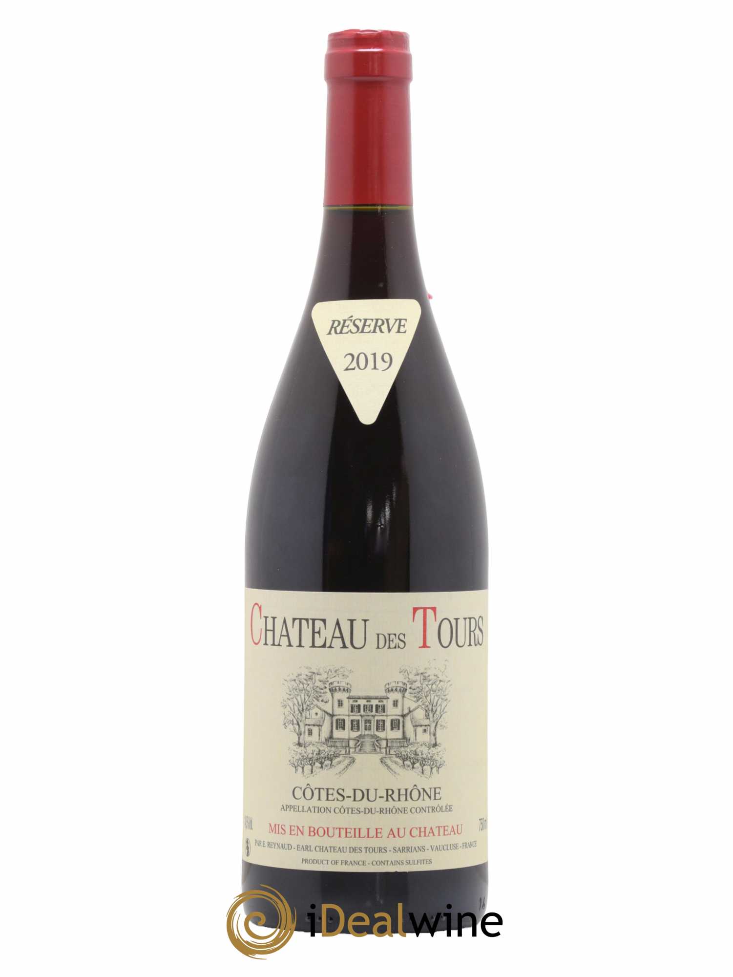Côtes-du-Rhône Château des Tours Emmanuel Reynaud 2019 - Lot de 1 bouteille - 0