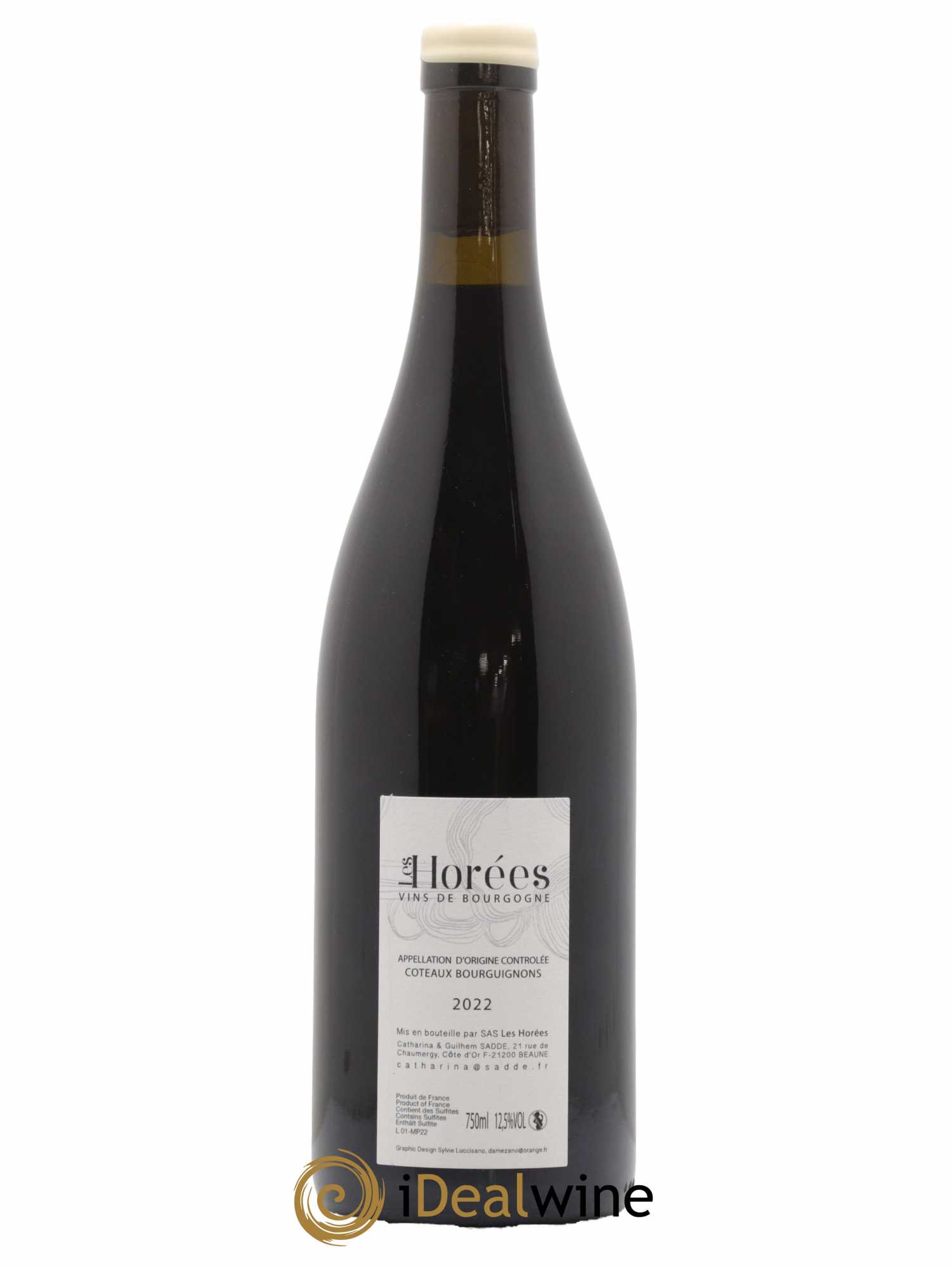 Côteaux Bourguignons Mon Poulain Les Horées 2022 - Lot de 1 bouteille - 1