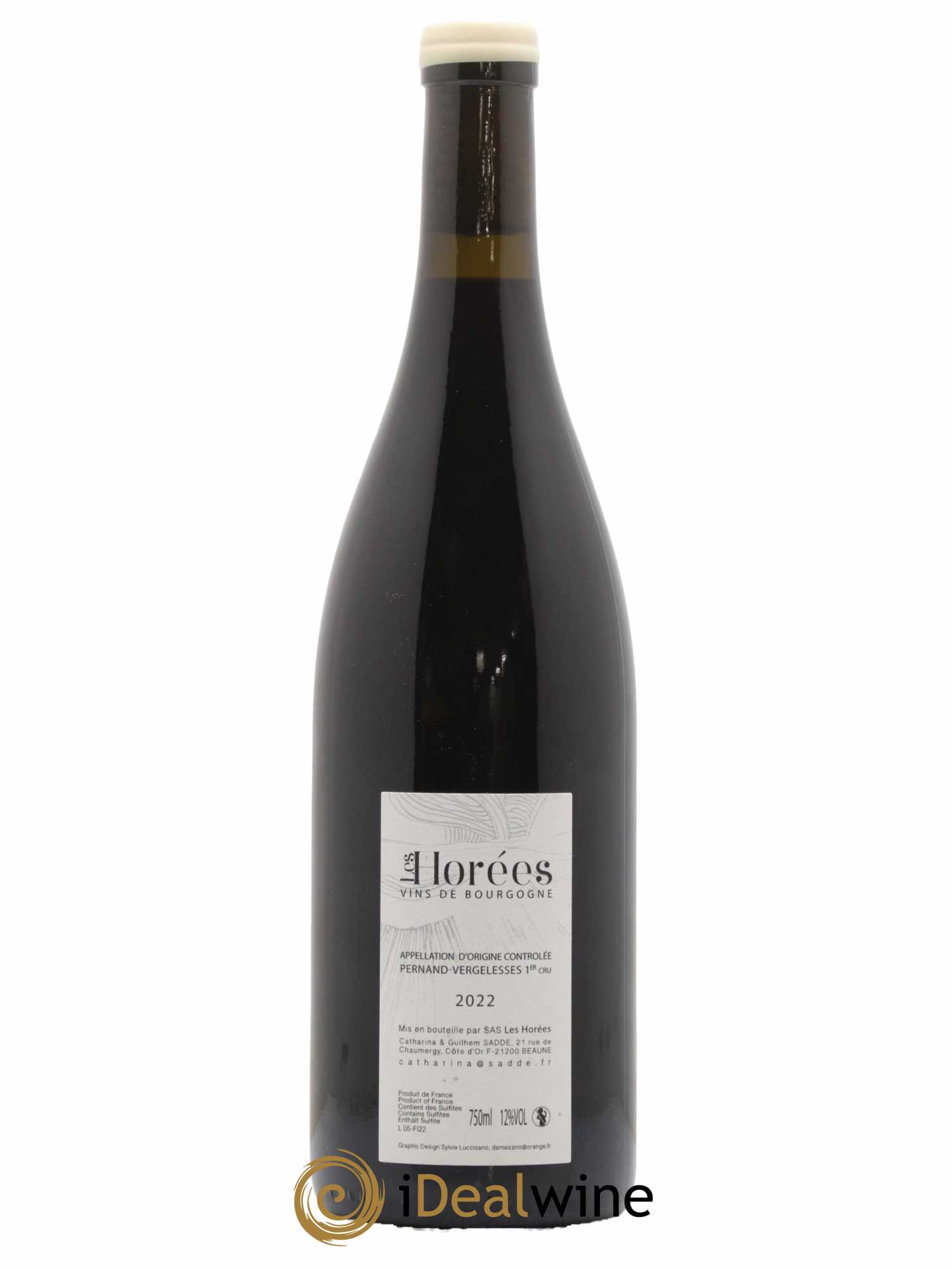 Pernand-Vergelesses 1er Cru Les Fichots Les Horées  2022 - Lot de 1 bouteille - 1