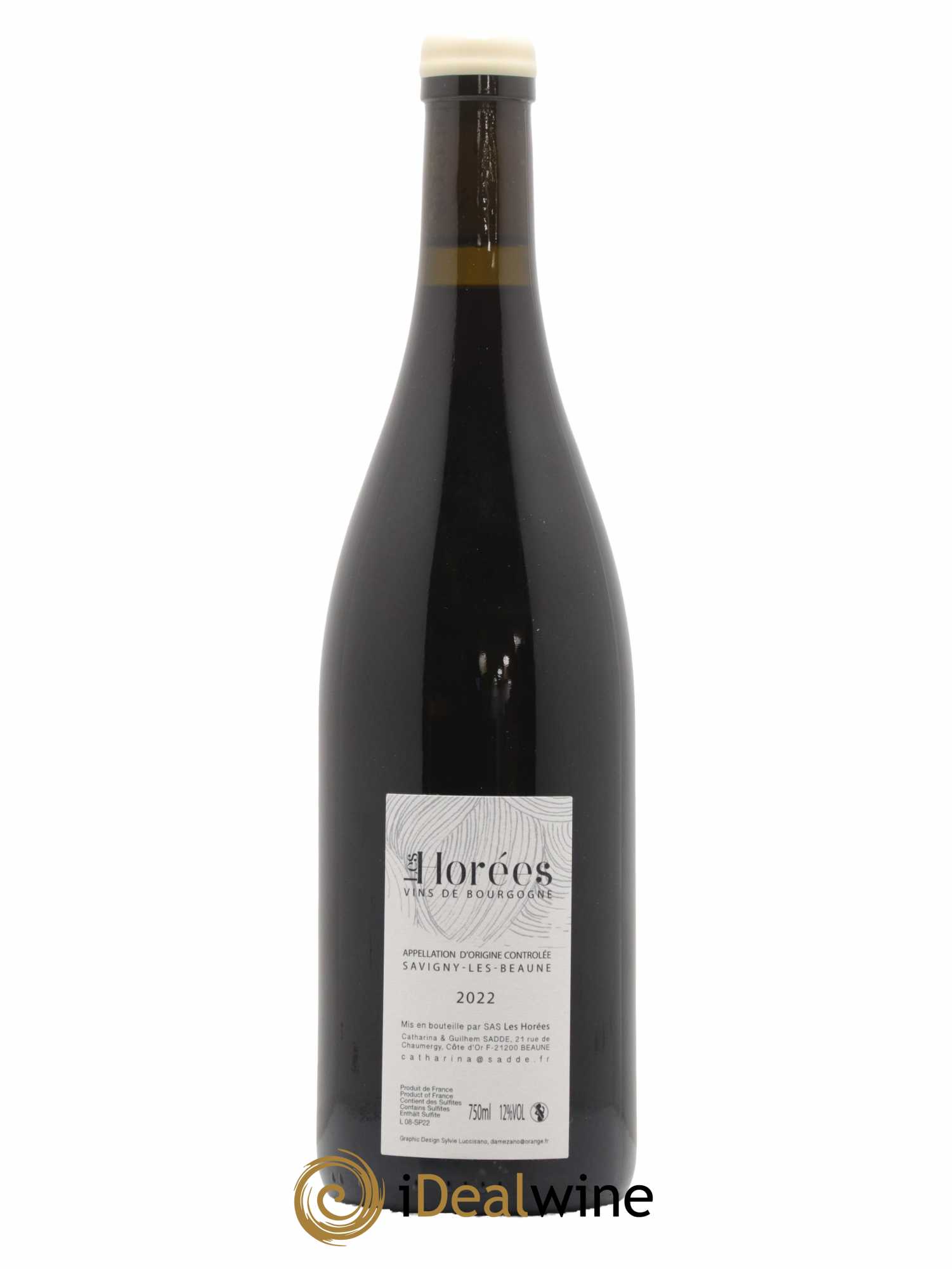 Savigny-lès-Beaune Les Plaisirs Et Les Jours Les Horées 2022 - Lot de 1 bouteille - 1
