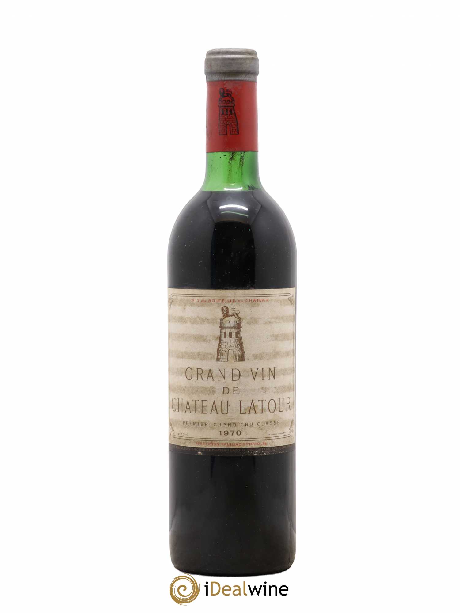 Château Latour 1er Grand Cru Classé 1970 - Lot de 1 bouteille - 0