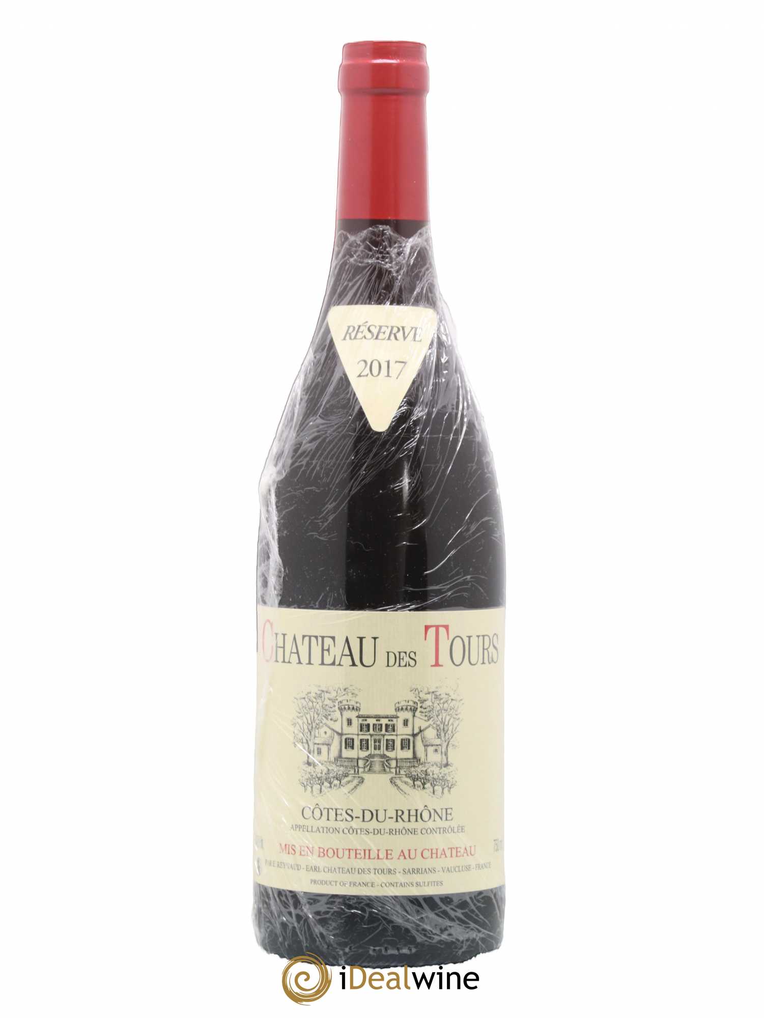 Côtes-du-Rhône Château des Tours Emmanuel Reynaud 2017 - Lot de 1 bouteille - 0
