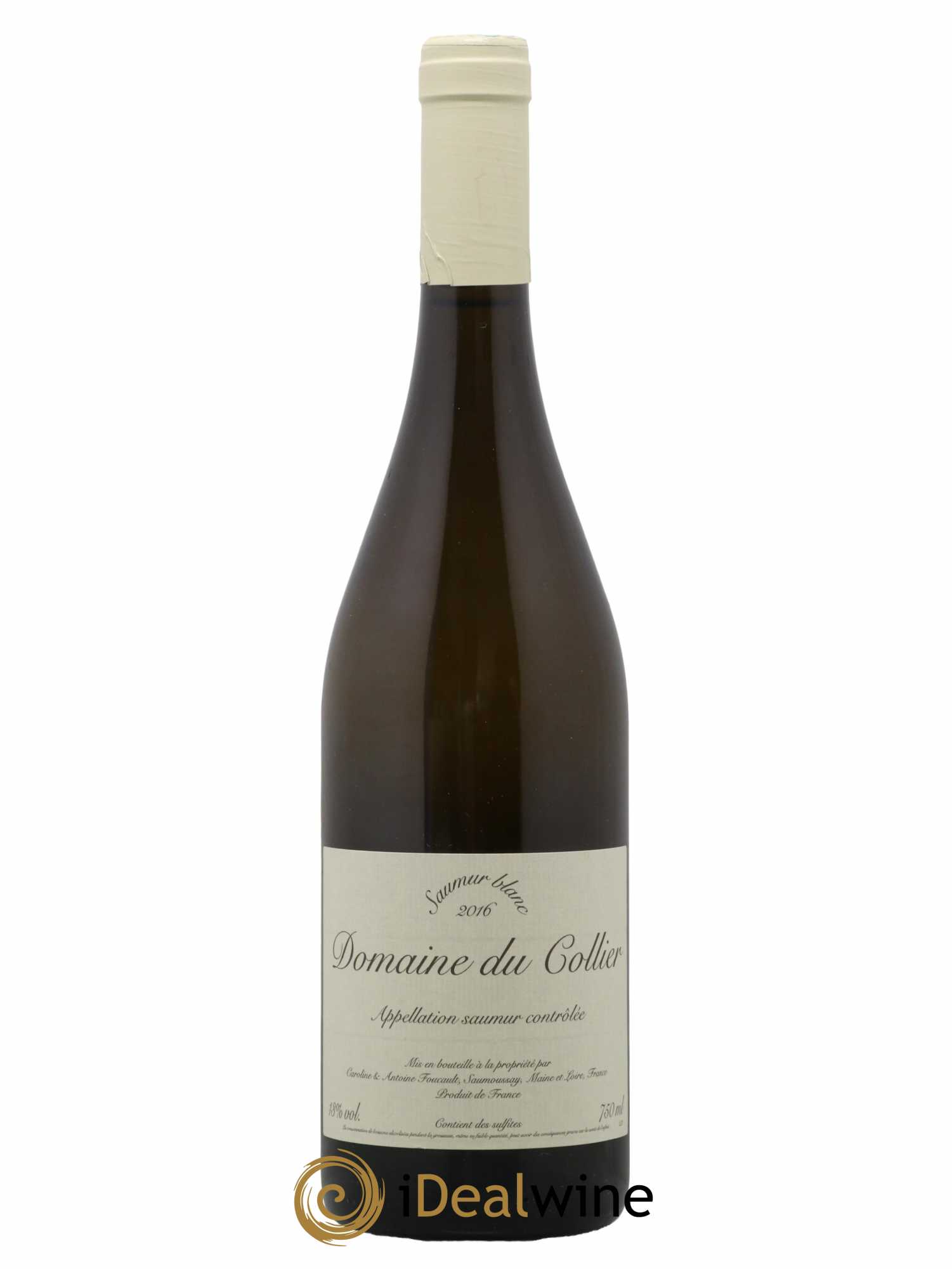 Saumur Domaine du Collier 2016 - Lot de 1 bouteille - 0