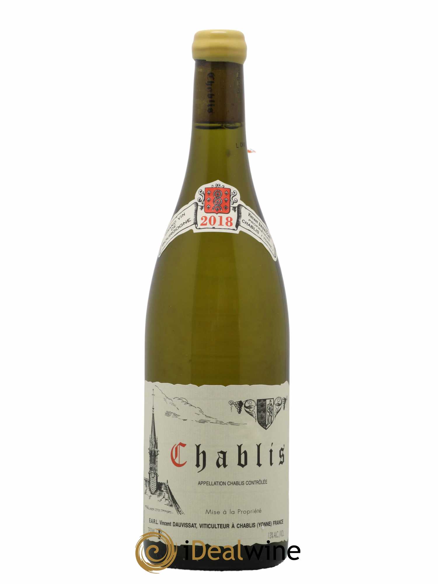 Chablis Vincent Dauvissat (Domaine) 2018 - Lot de 1 bouteille - 0