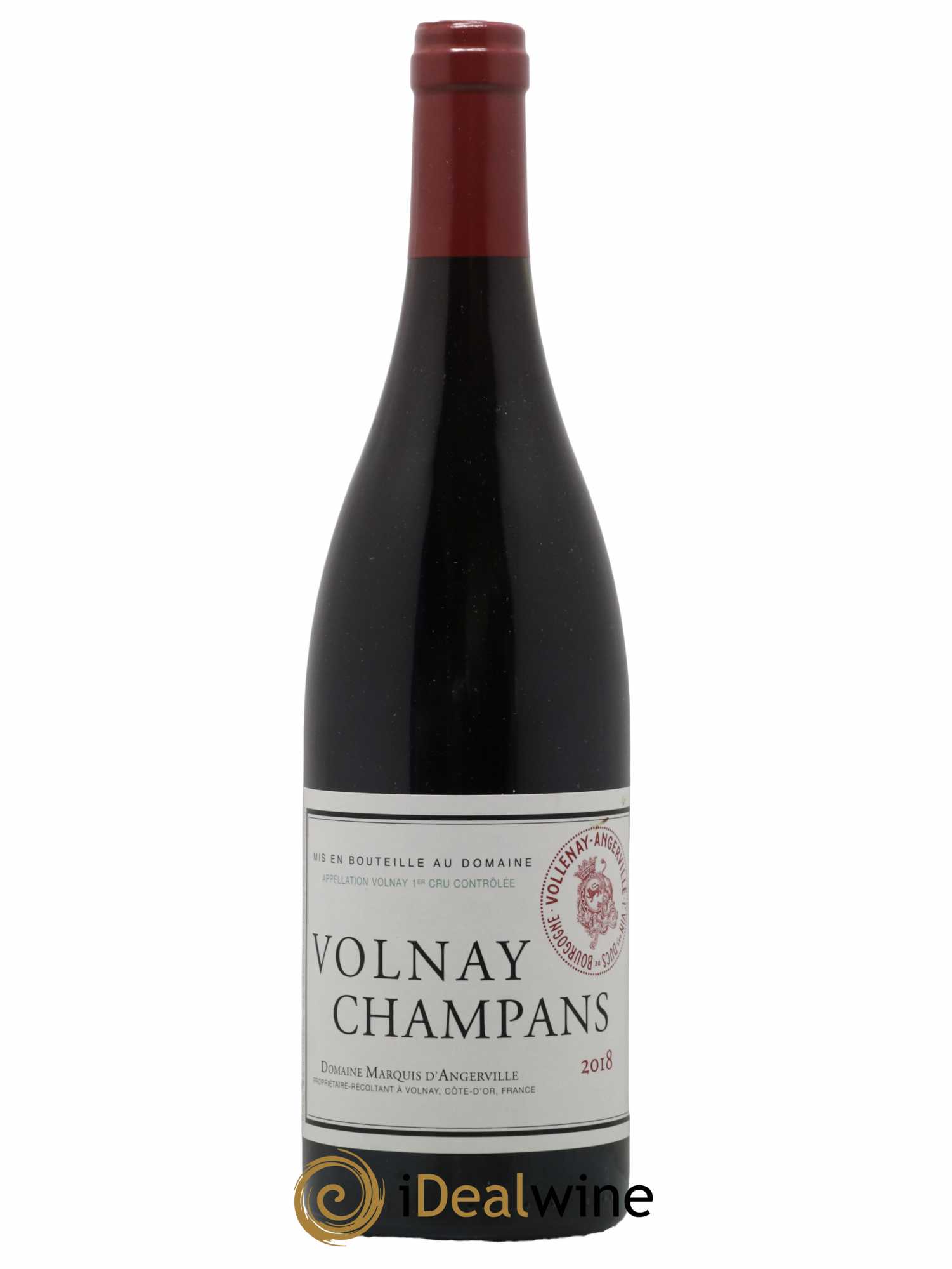 Volnay 1er Cru Champans Marquis d'Angerville (Domaine) 2018 - Lot de 1 bouteille - 0