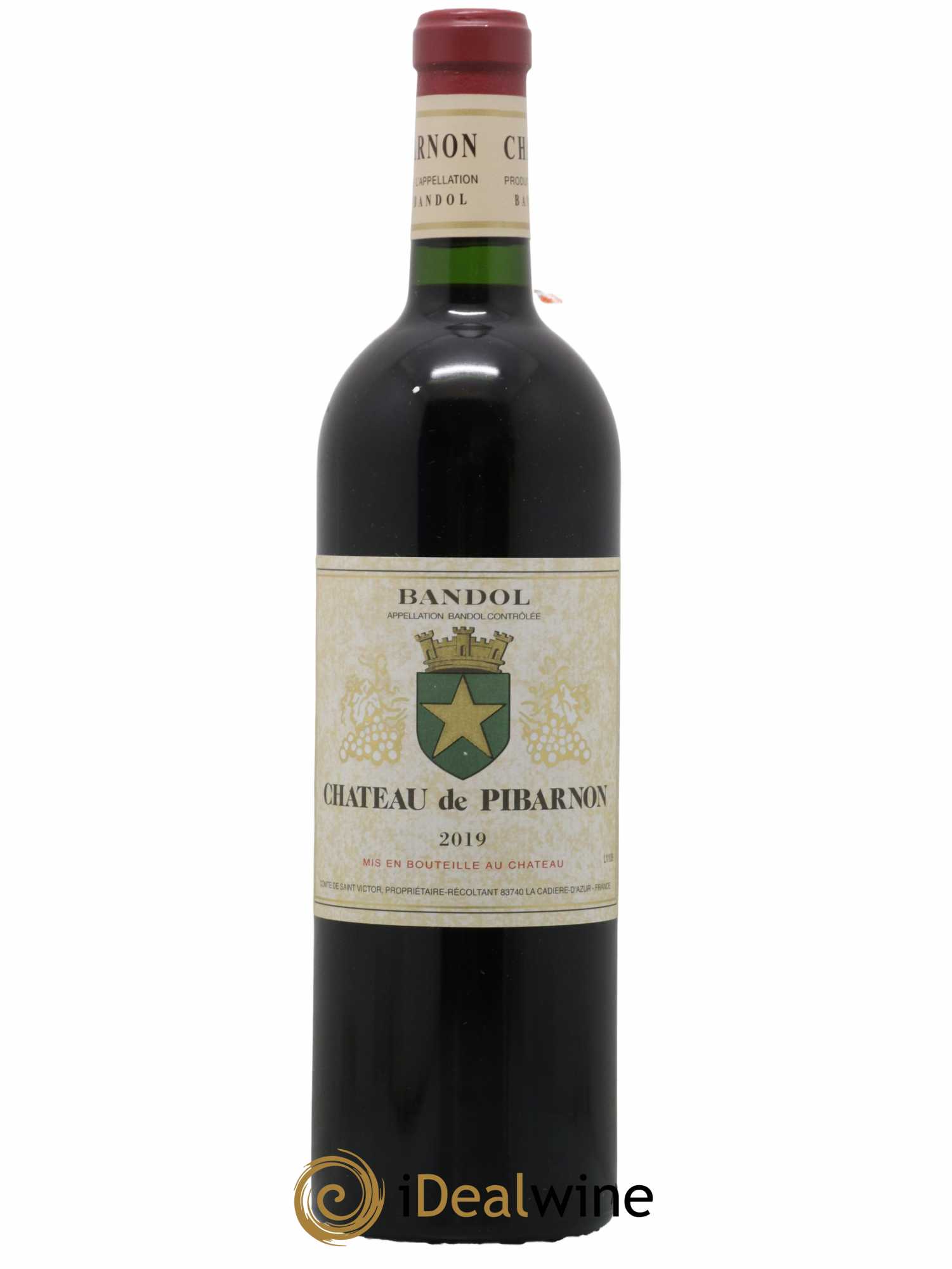 Bandol Château de Pibarnon Comte de Saint-Victor 2019 - Lot de 1 bouteille - 0