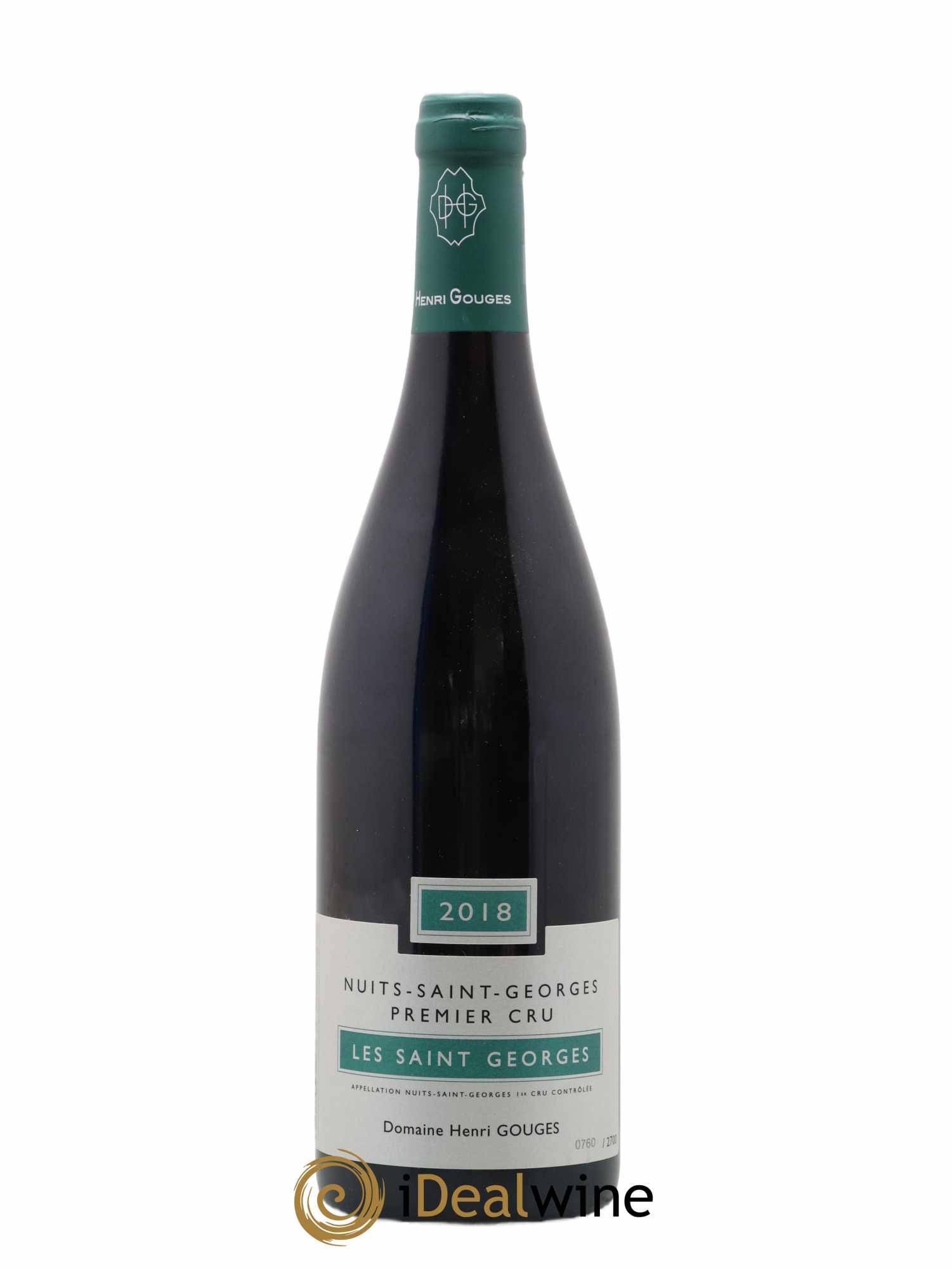 Nuits-Saint-Georges 1er Cru Les Saints Georges Henri Gouges 2018 - Lot de 1 bouteille - 0