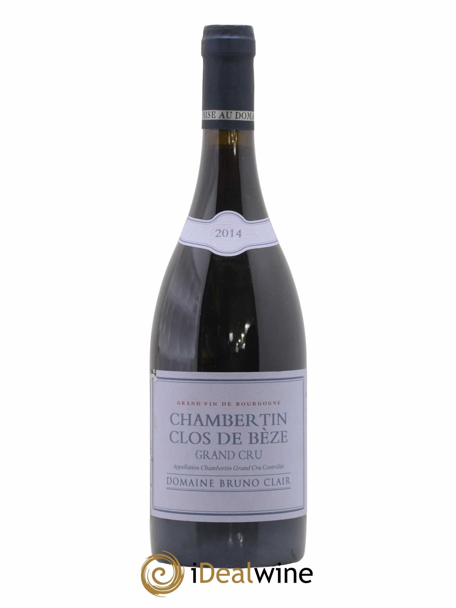 Chambertin Clos de Bèze Grand Cru Bruno Clair (Domaine) 2014 - Lot de 1 bouteille - 0