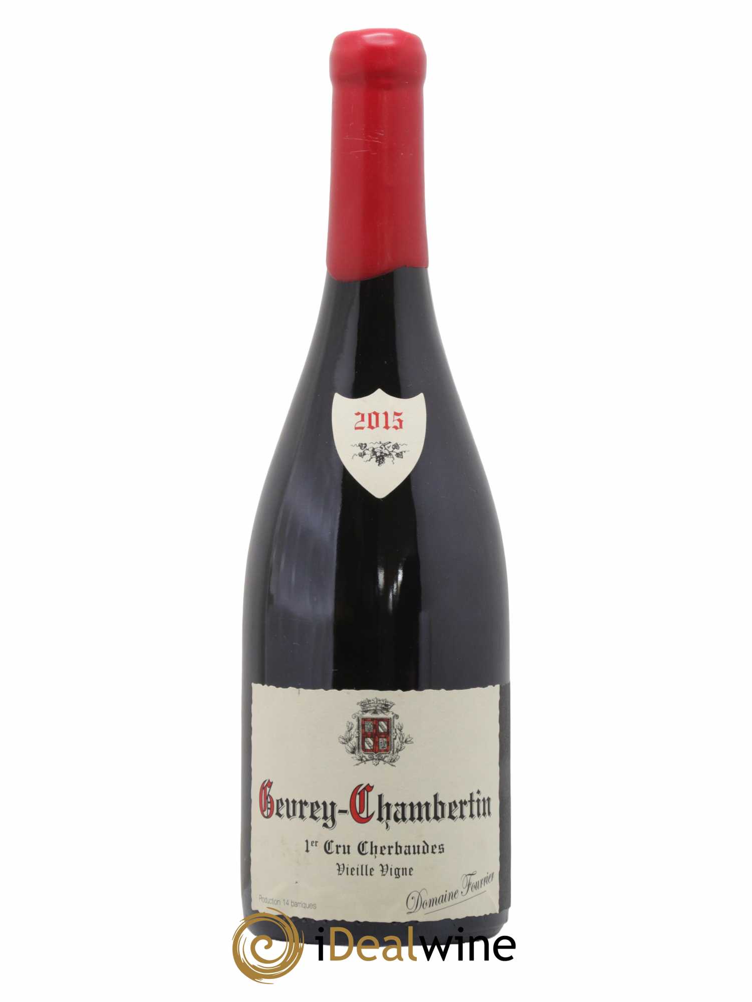 Gevrey-Chambertin 1er Cru Les Cherbaudes Vieille Vigne Fourrier (Domaine) 2015 - Lot de 1 bouteille - 0