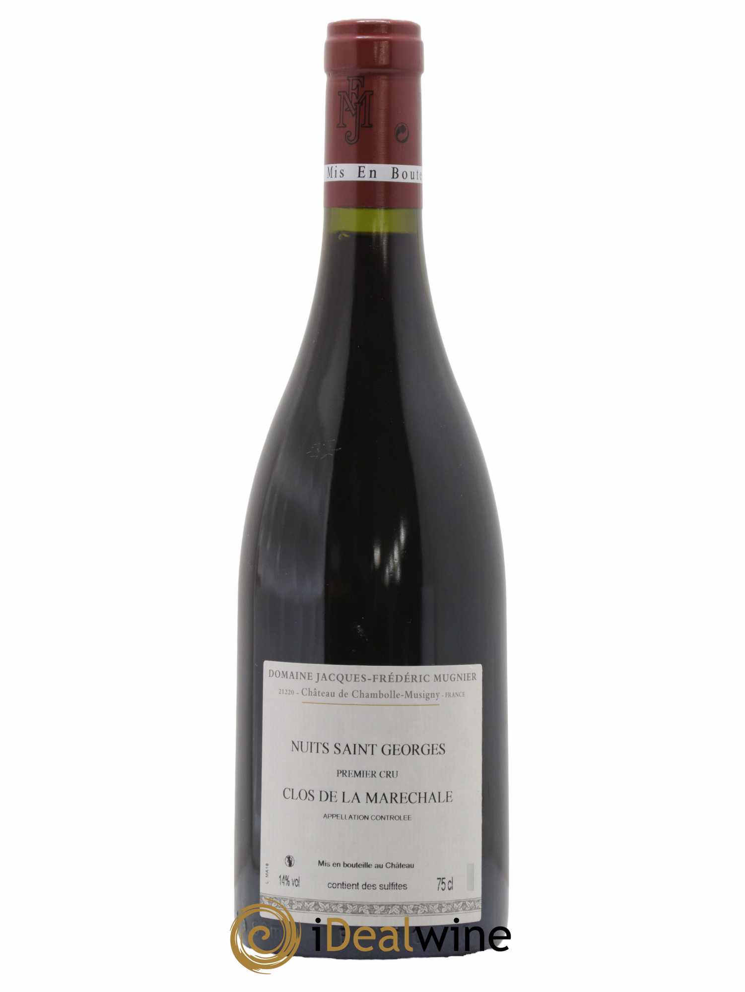 Nuits-Saint-Georges 1er Cru Clos de La Maréchale Jacques-Frédéric Mugnier 2016 - Lot de 1 bouteille - 1