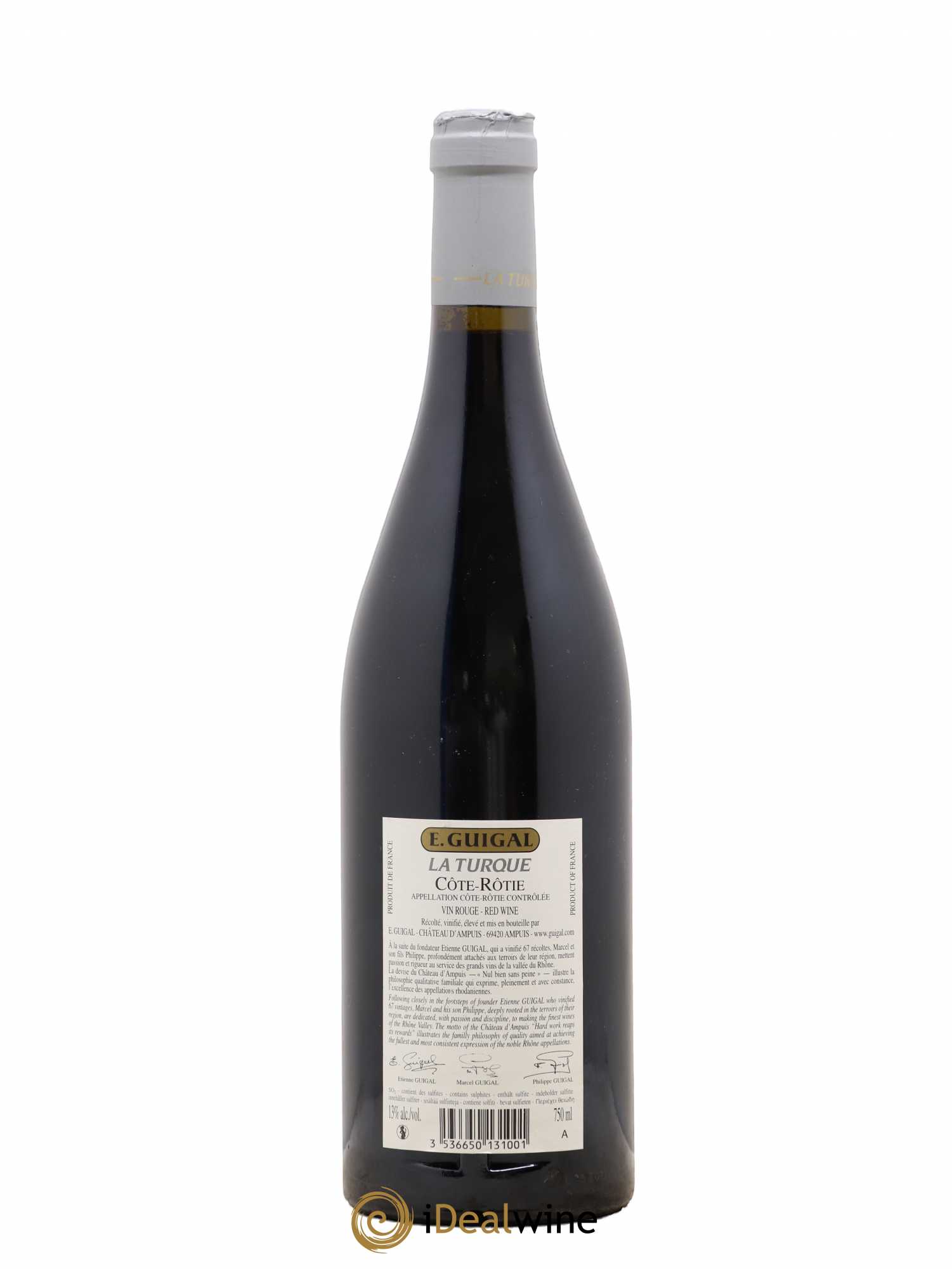 Côte-Rôtie La Turque Guigal 2011 - Lot de 1 bouteille - 1