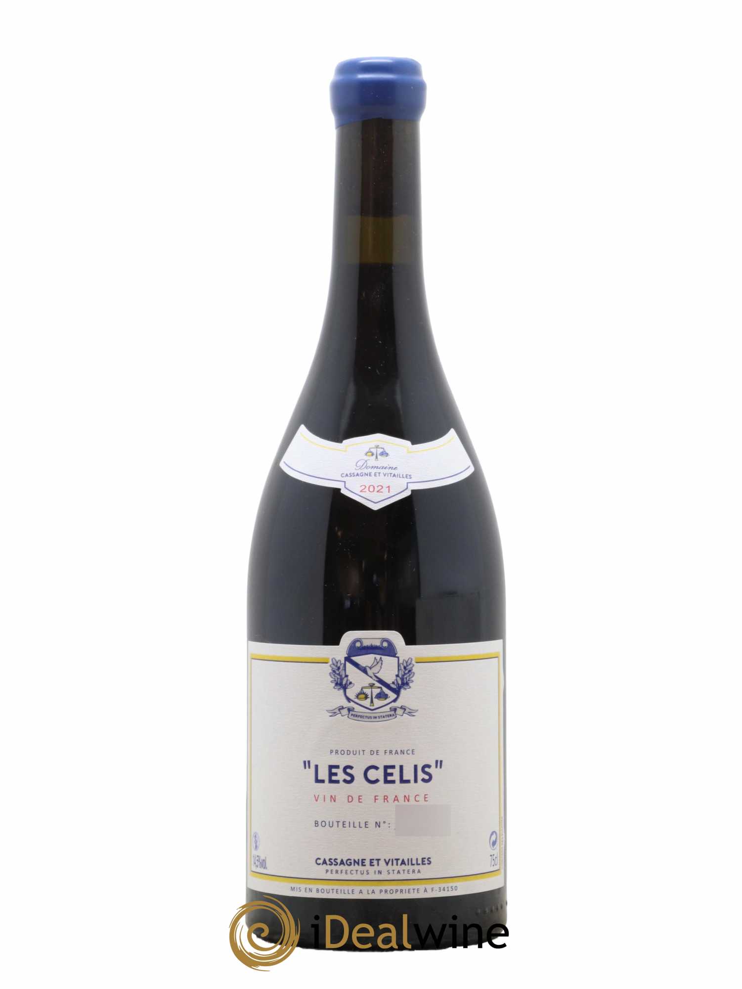 Vin de France Les Celis Cassagne et Vitailles 2021 - Lot de 1 bouteille - 0