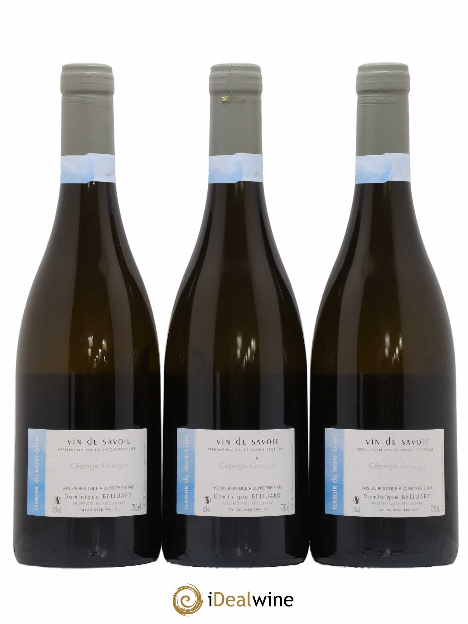 Vin de Savoie Eponyme Domaine Belluard 2020 - Lot de 3 bouteilles - 1