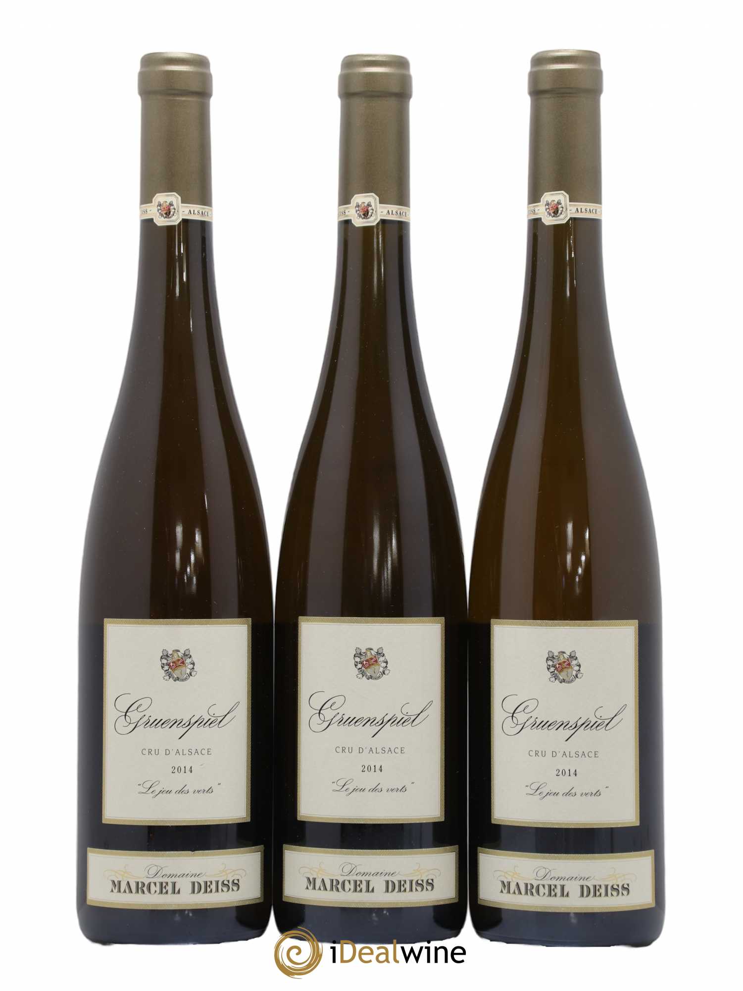 Alsace Gruenspiel Marcel Deiss (Domaine) Le jeu des verts 2014 - Lot de 3 bouteilles - 0