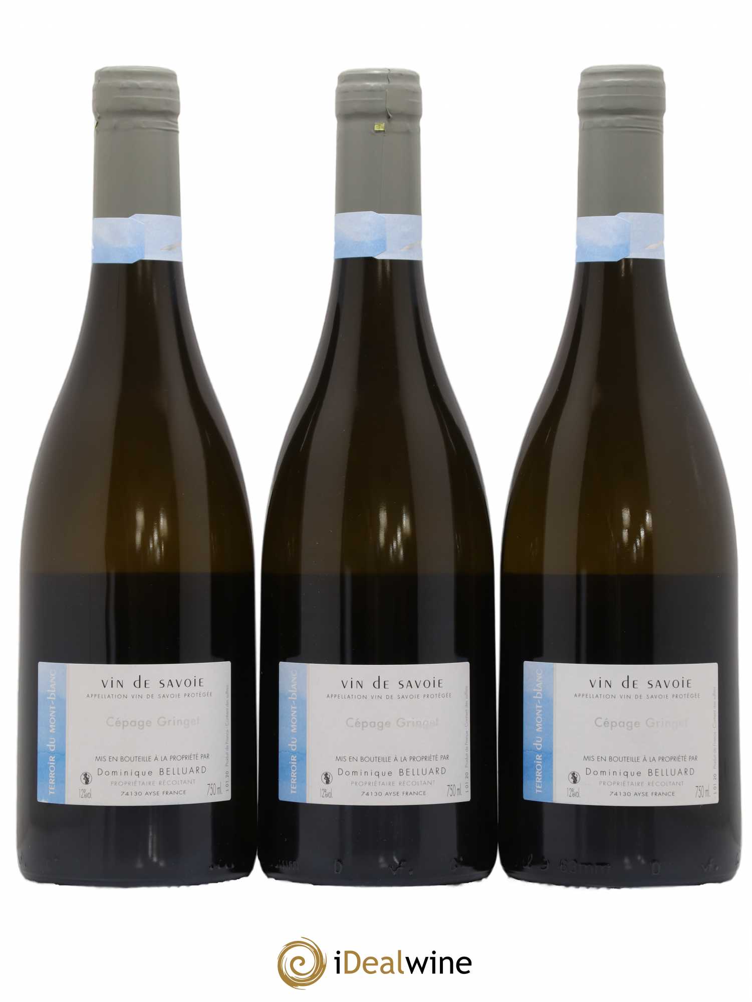 Vin de Savoie Eponyme Domaine Belluard 2020 - Lot de 3 bouteilles - 1