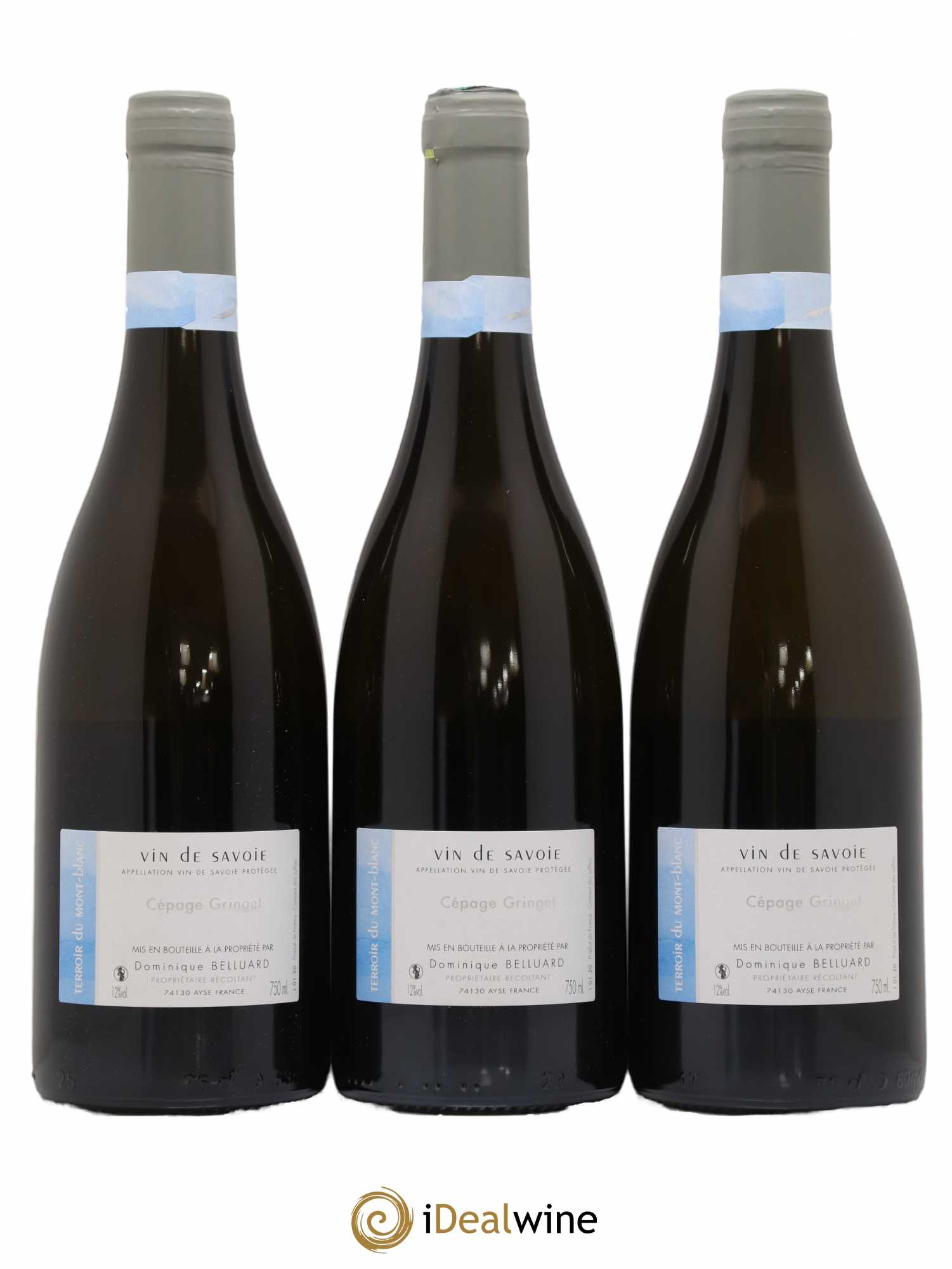 Vin de Savoie Eponyme Domaine Belluard 2020 - Lot de 3 bouteilles - 1