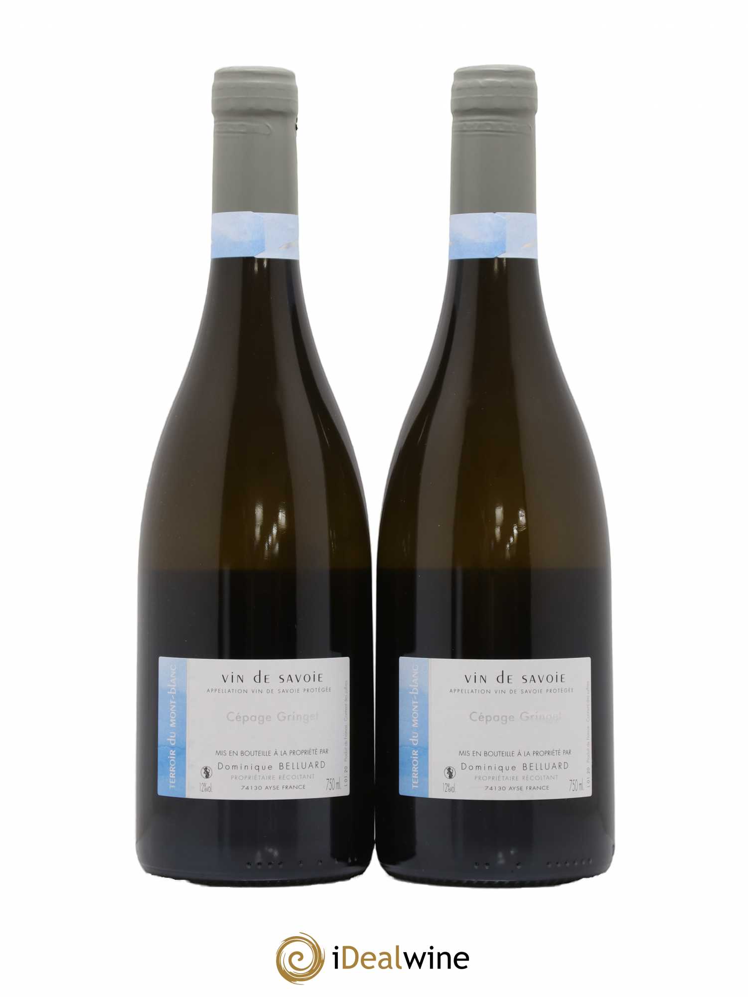 Vin de Savoie Eponyme Domaine Belluard 2020 - Lot de 2 bouteilles - 1