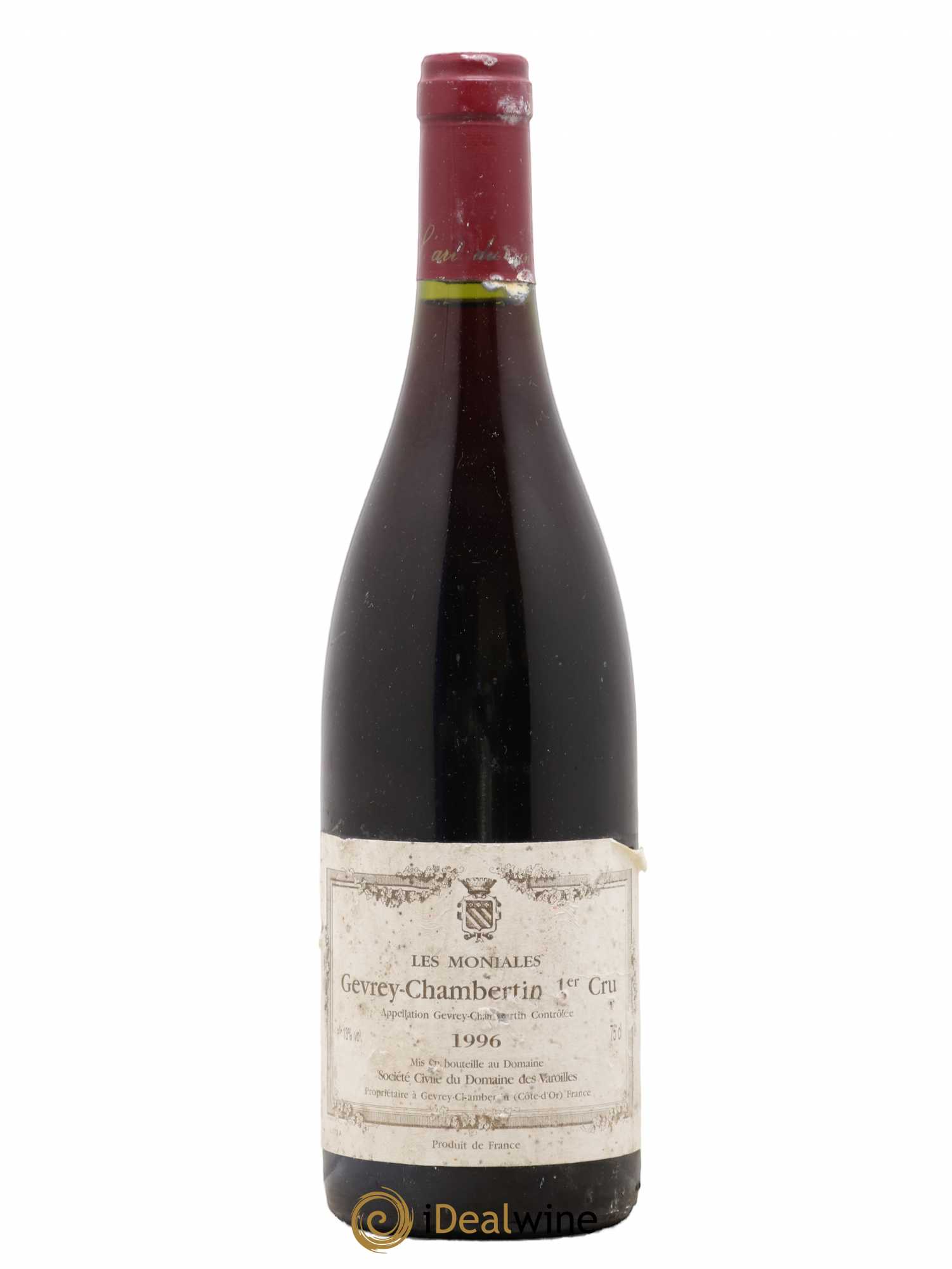 Gevrey-Chambertin 1er Cru Les Moniales Domaine des Varoilles 1996 - Lot de 1 bouteille - 0