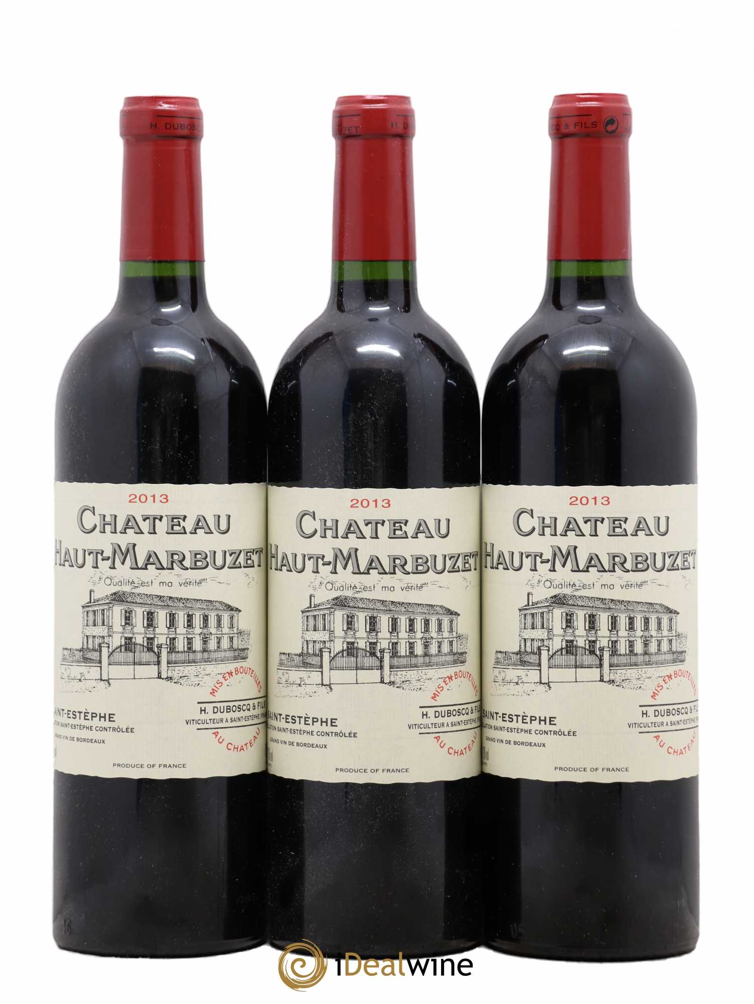 Château Haut Marbuzet 2013 - Lot de 6 bouteilles - 1