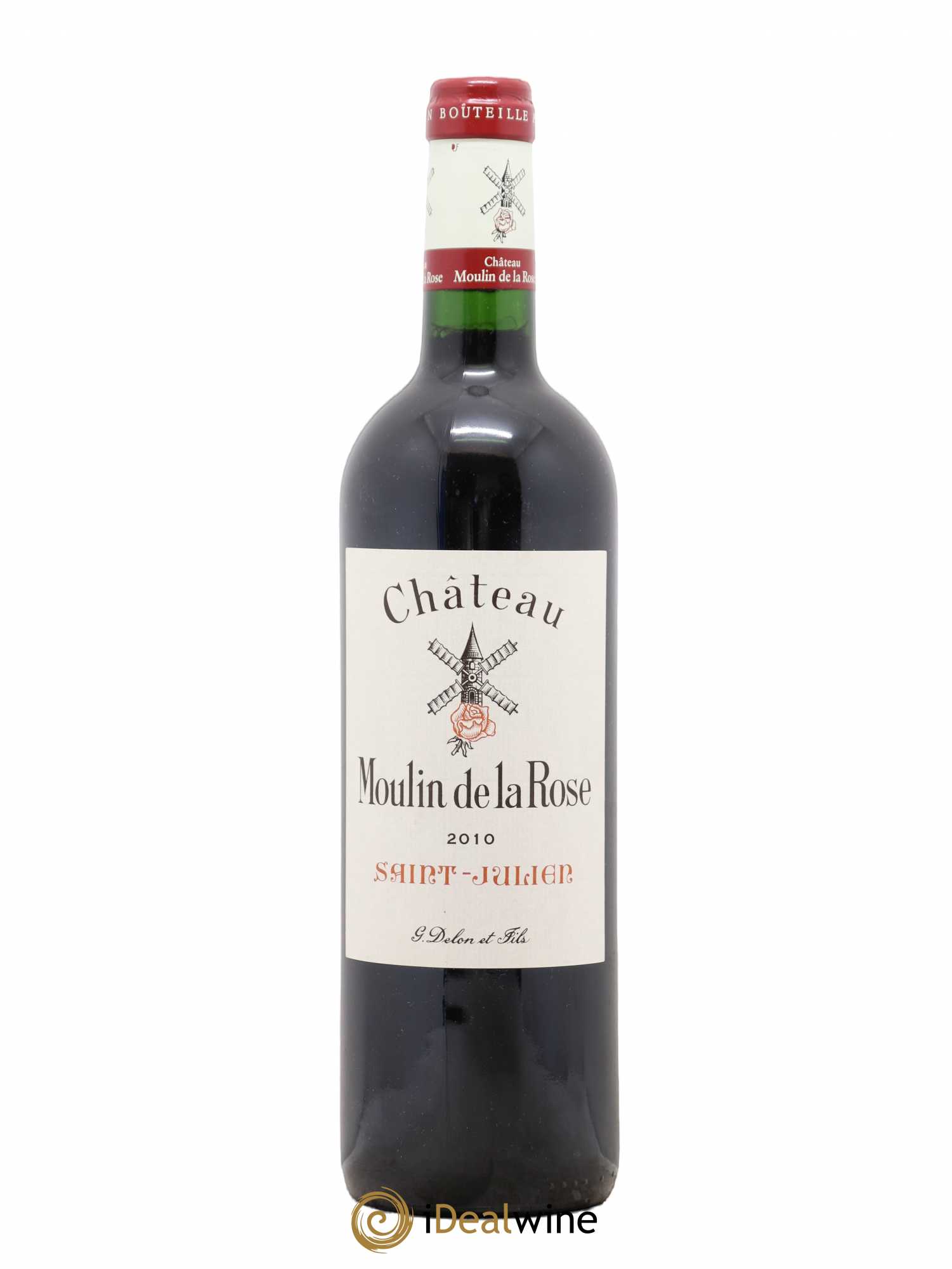 Château Moulin de la Rose Cru Bourgeois 2010 - Lot de 1 bouteille - 0