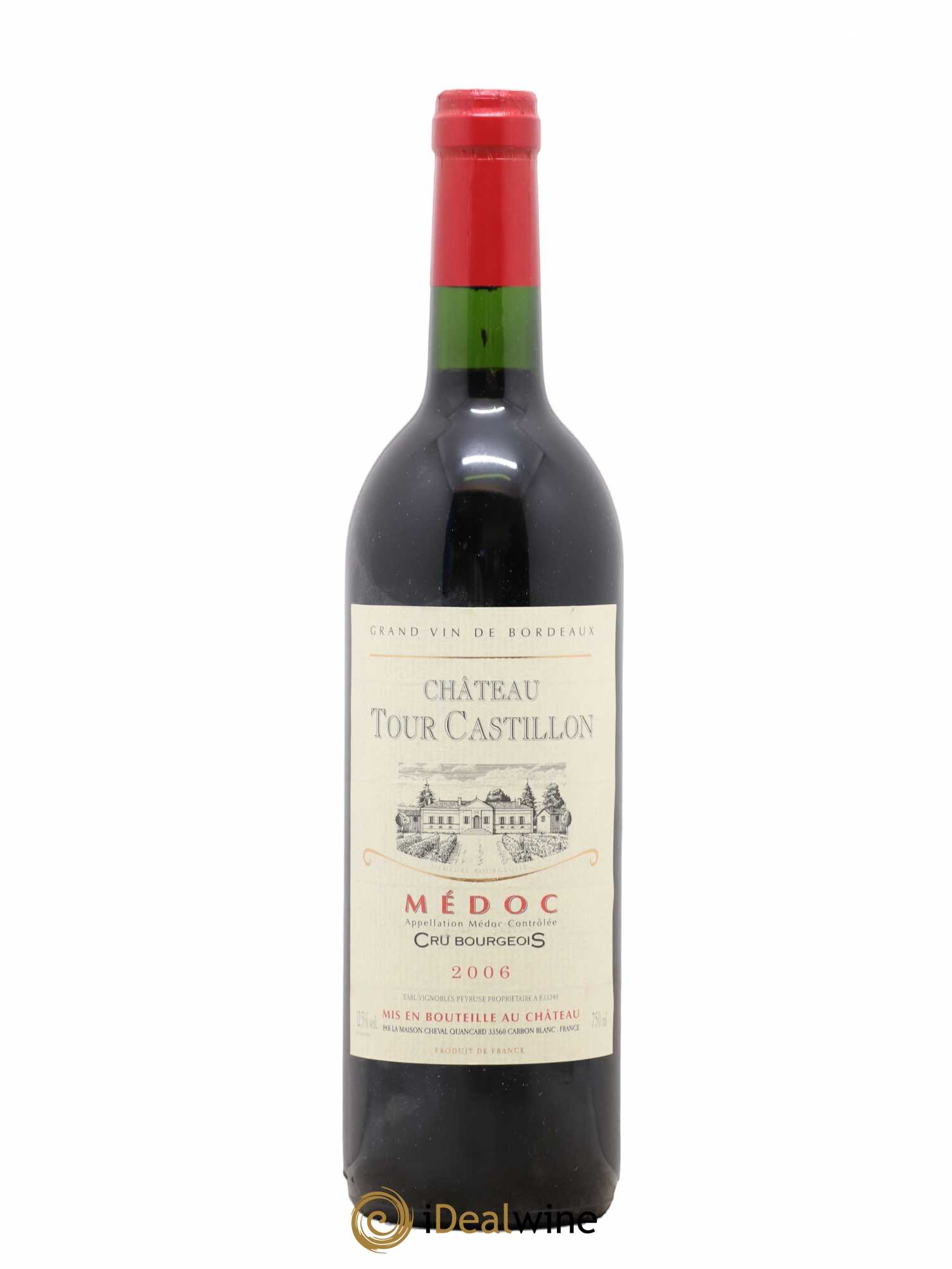 Médoc Chateau Tour Castillon 2006 - Lot de 1 bouteille - 0
