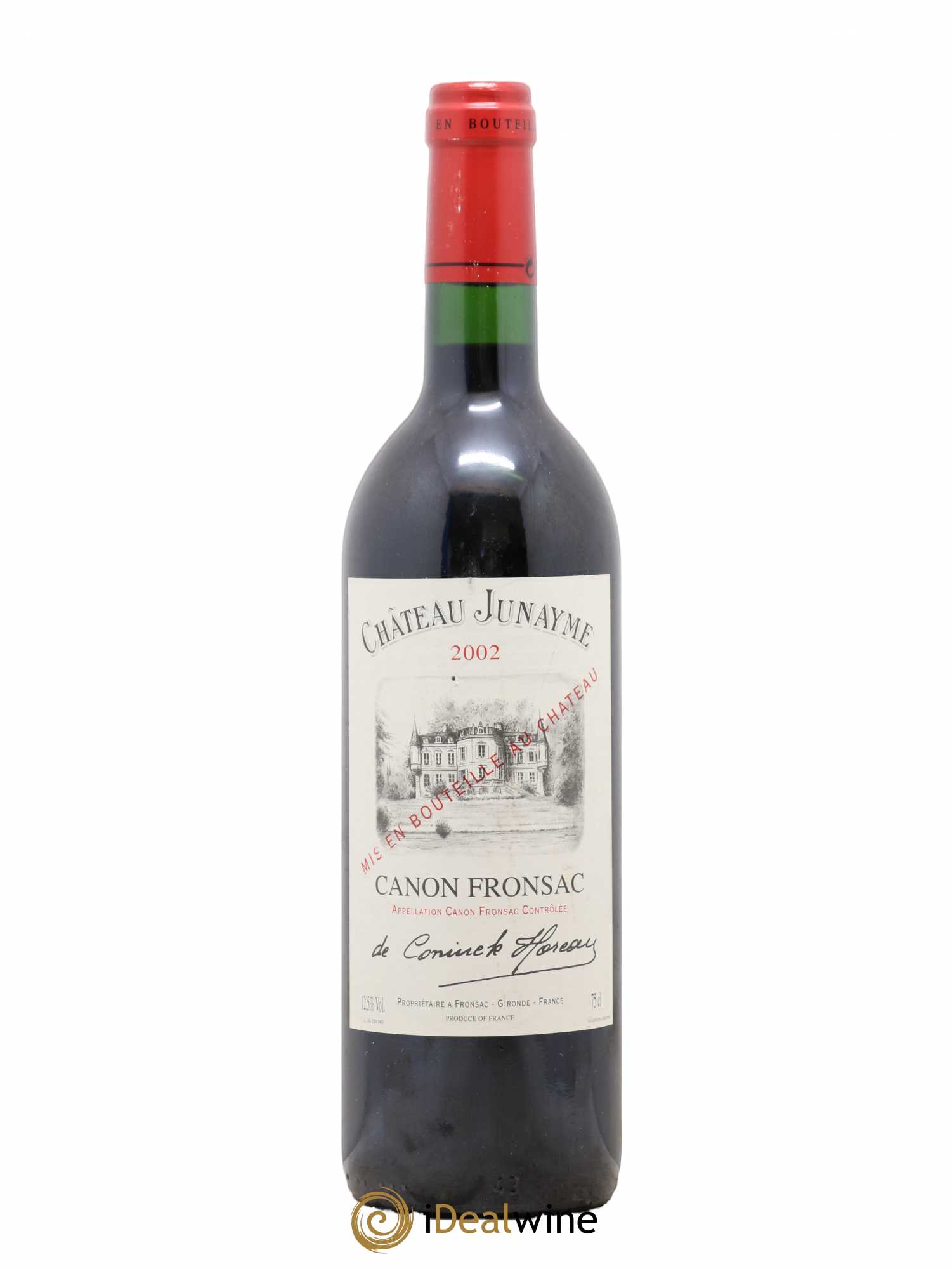 Canon-Fronsac Chateau Juneayme 2002 - Posten von 1 Flasche - 0