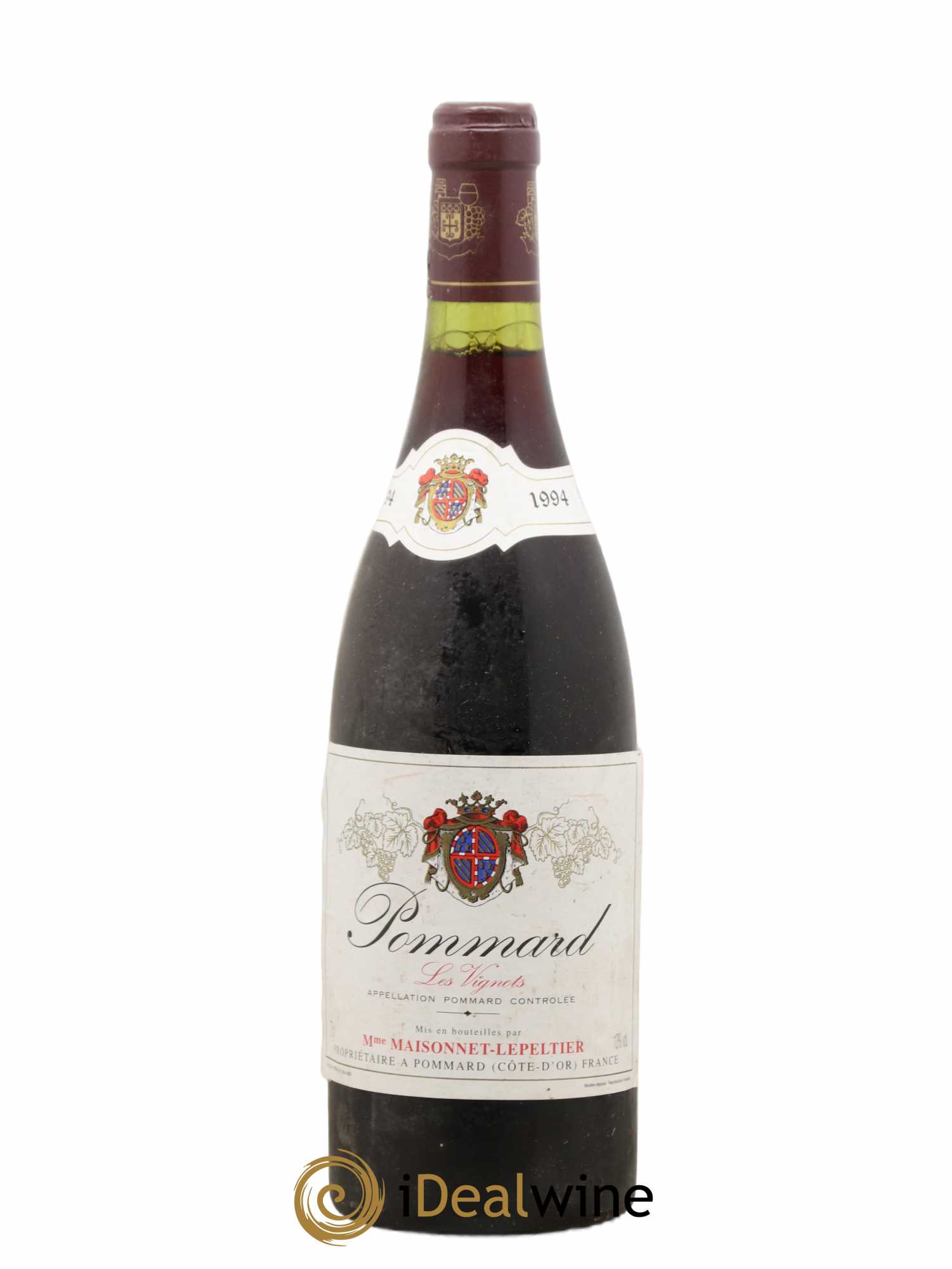 Pommard Les Vignots Maisonnet Lepeltier 1994 - Posten von 1 Flasche - 0
