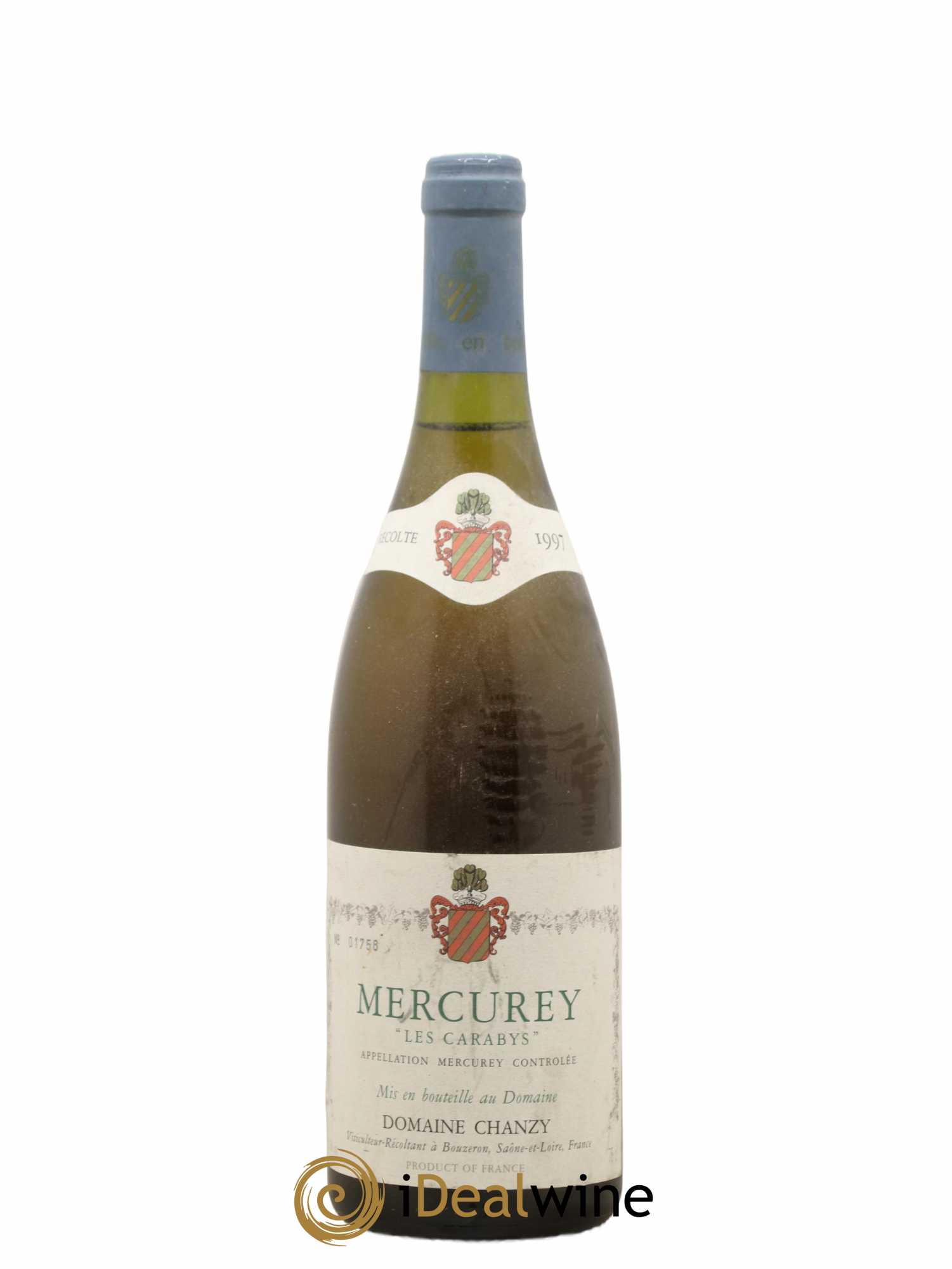 Mercurey Les Carabys Domaine Chanzy 1997 - Posten von 1 Flasche - 0