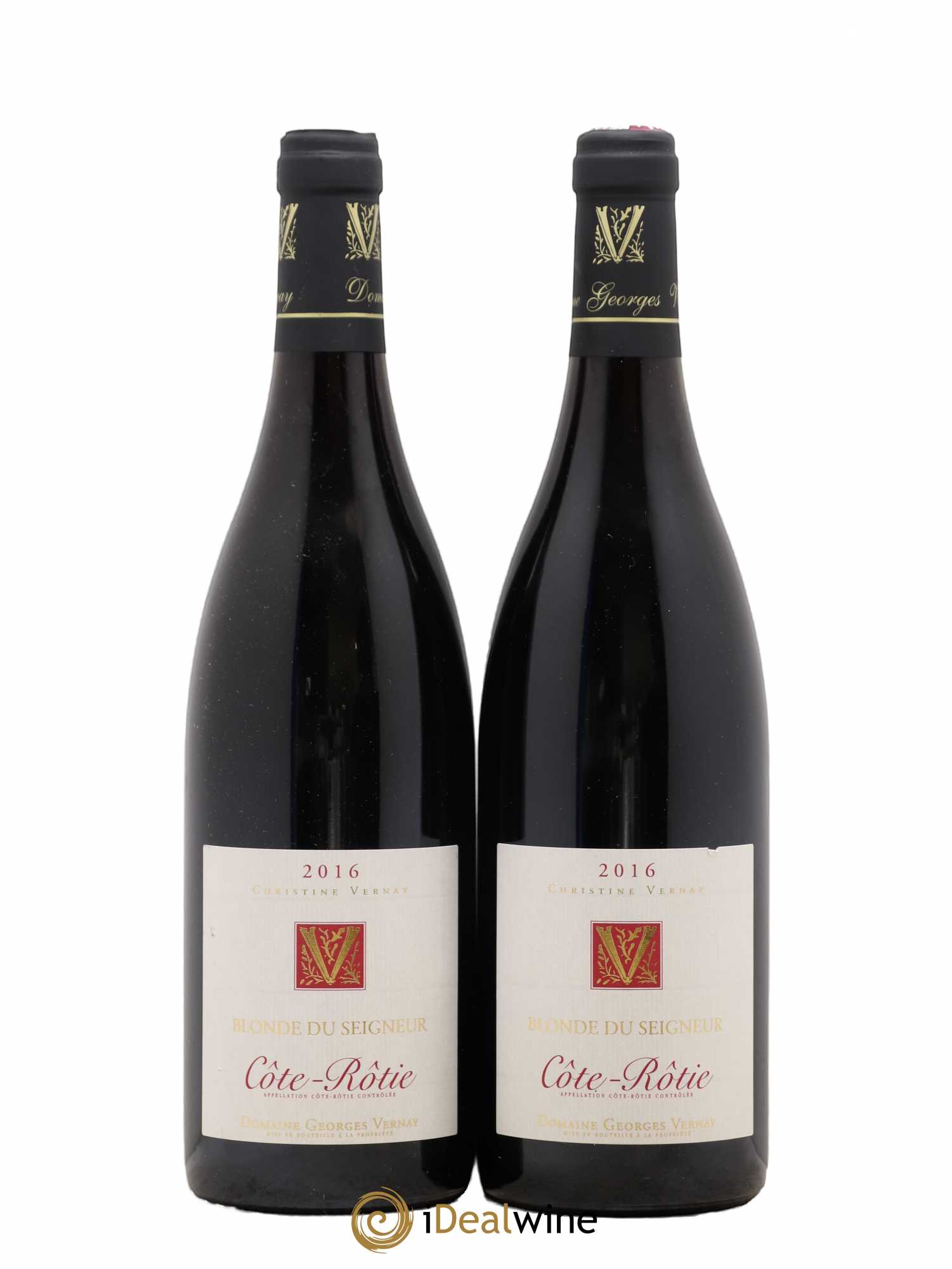 Côte-Rôtie Blonde du Seigneur Georges Vernay Vinifié par Christine Vernay 2016 - Lotto di 2 bottiglie - 0