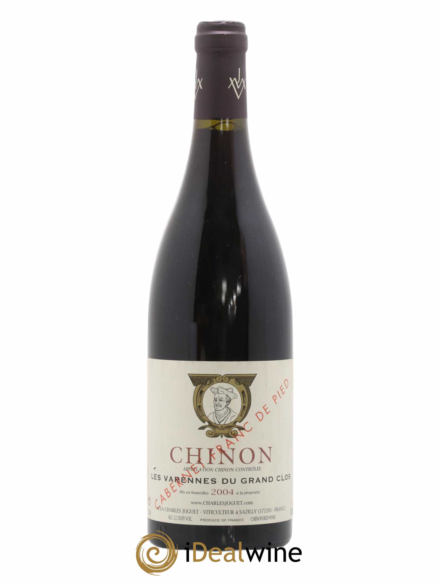 Chinon Les Varennes du Grand Clos Franc de Pied Charles Joguet (Domaine) 2004 - Lot de 1 bouteille - 0