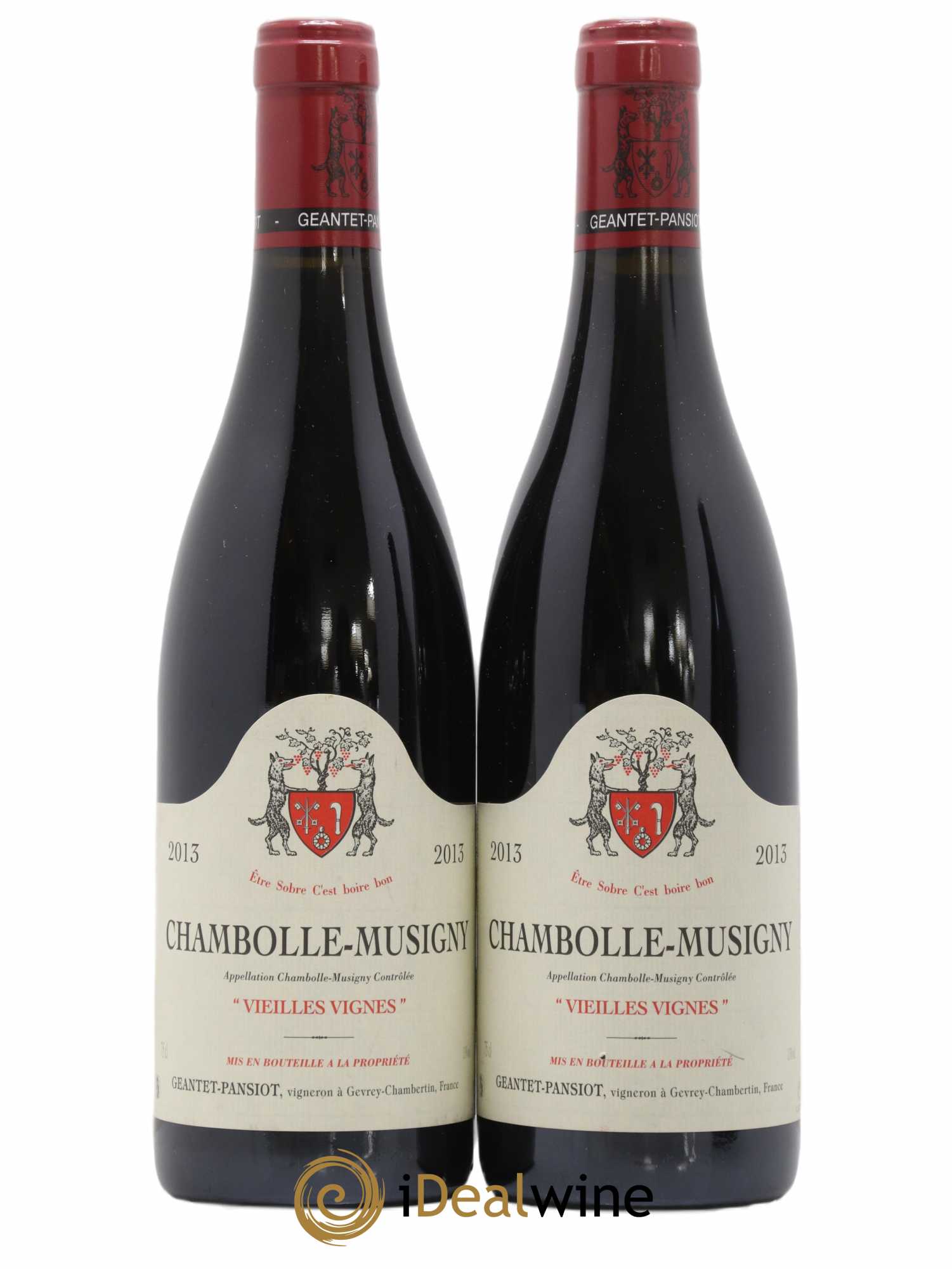 Chambolle-Musigny Vieilles vignes Geantet-Pansiot 2013 - Lot de 2 bouteilles - 0
