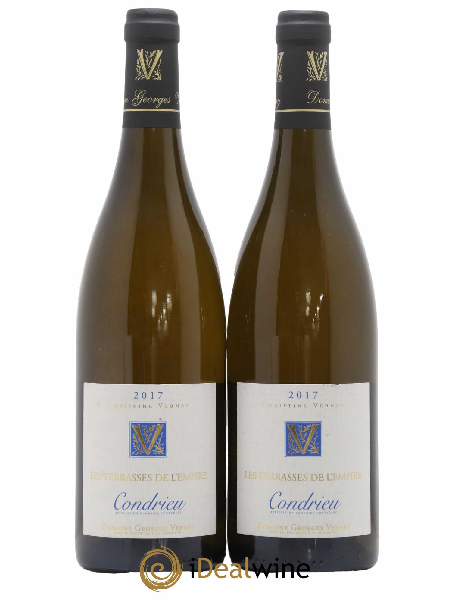 Condrieu Terrasses de l'Empire Georges Vernay 2017 - Lot de 2 bouteilles - 0