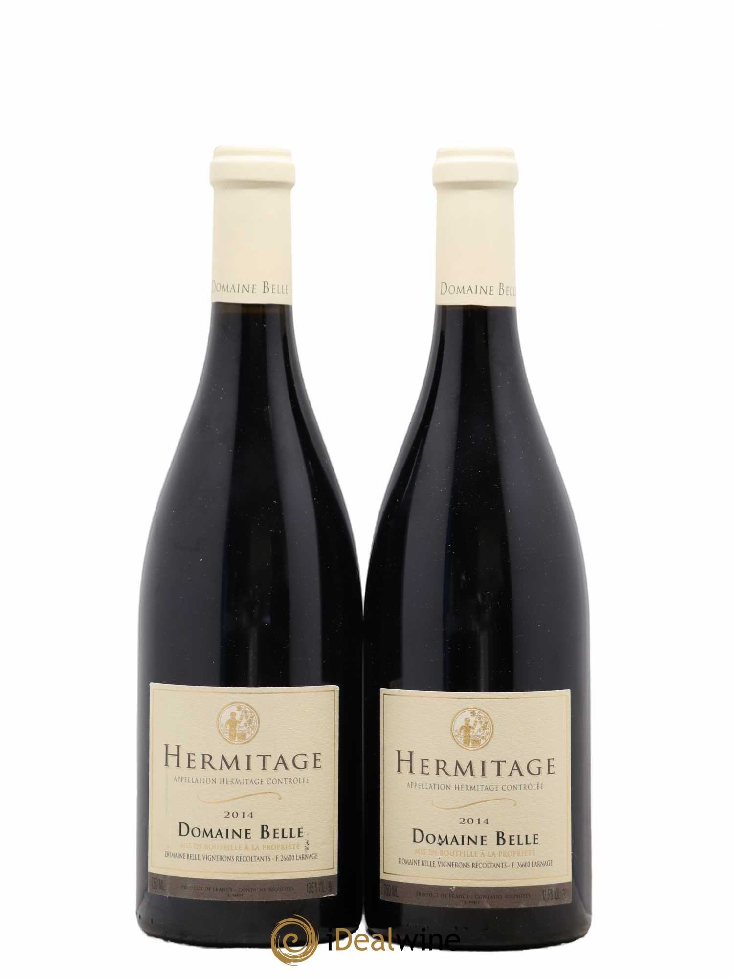 Hermitage Domaine Belle 2014 - Lot de 2 bouteilles - 0