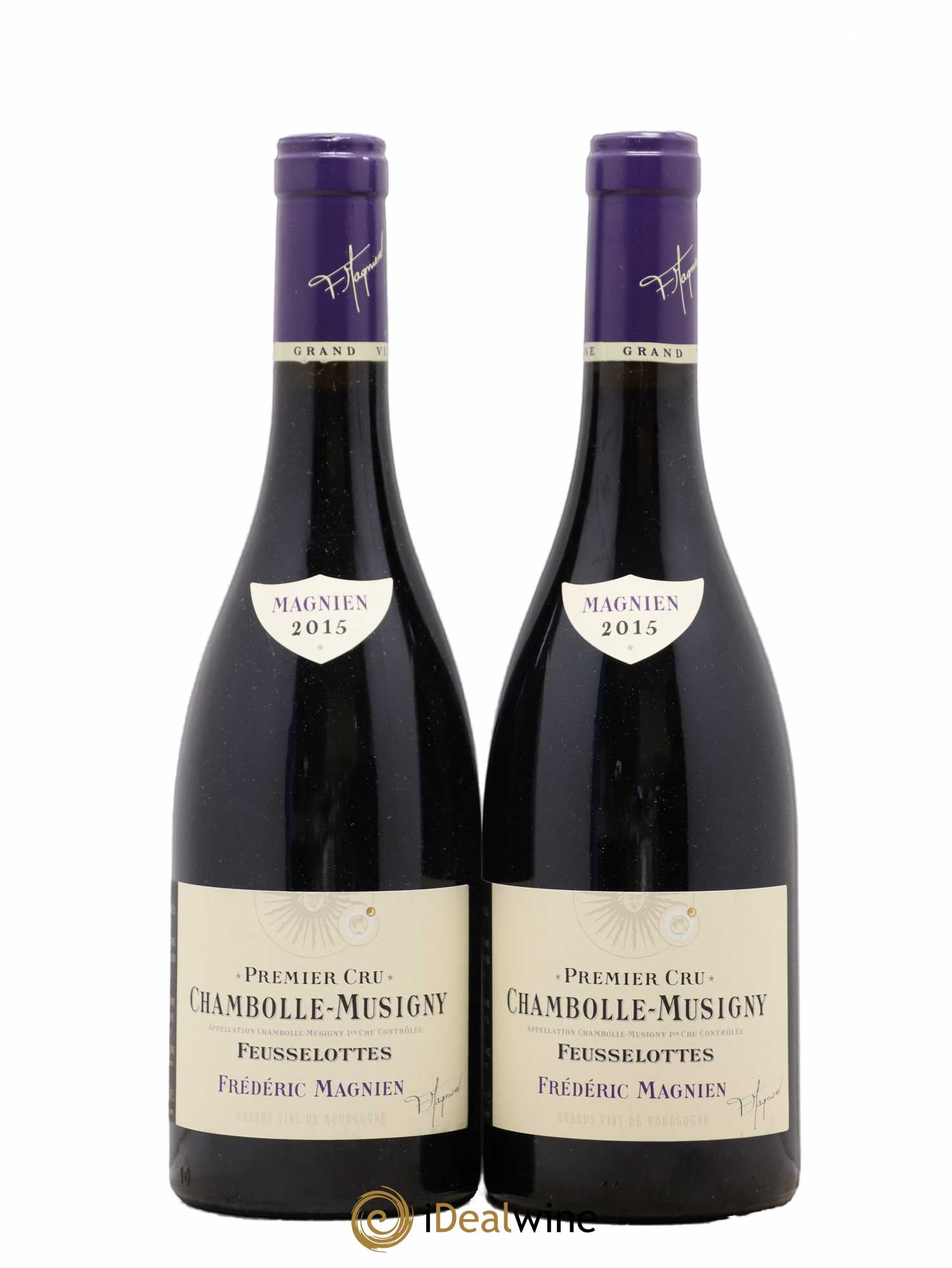 Chambolle-Musigny 1er Cru Les Feusselottes Frederic Magnien 2015 - Posten von 2 Flaschen - 0