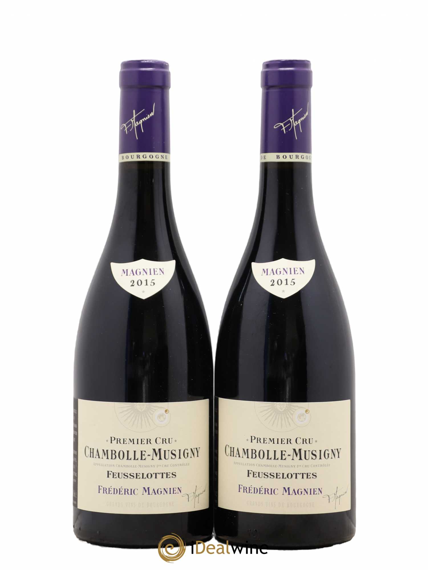 Chambolle-Musigny 1er Cru Les Feusselottes Frederic Magnien 2015 - Posten von 2 Flaschen - 0